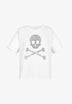 T-SHIRT ALGODÃO CAVEIRA TACHAS