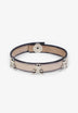 PULSEIRA DE PELE LOGÓTIPO