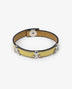PULSEIRA DE PELE LOGÓTIPO