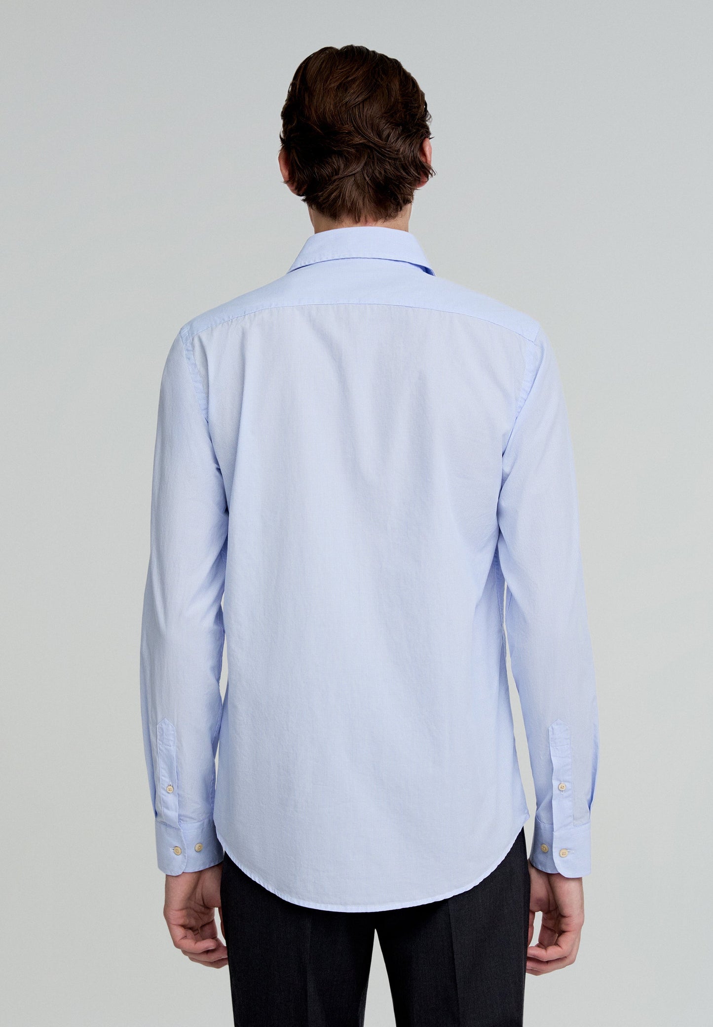CAMISA XADREZ COM LOGÓTIPO A CONTRASTAR