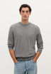 SWEATER DE GOLA REDONDA COM LOGÓTIPO