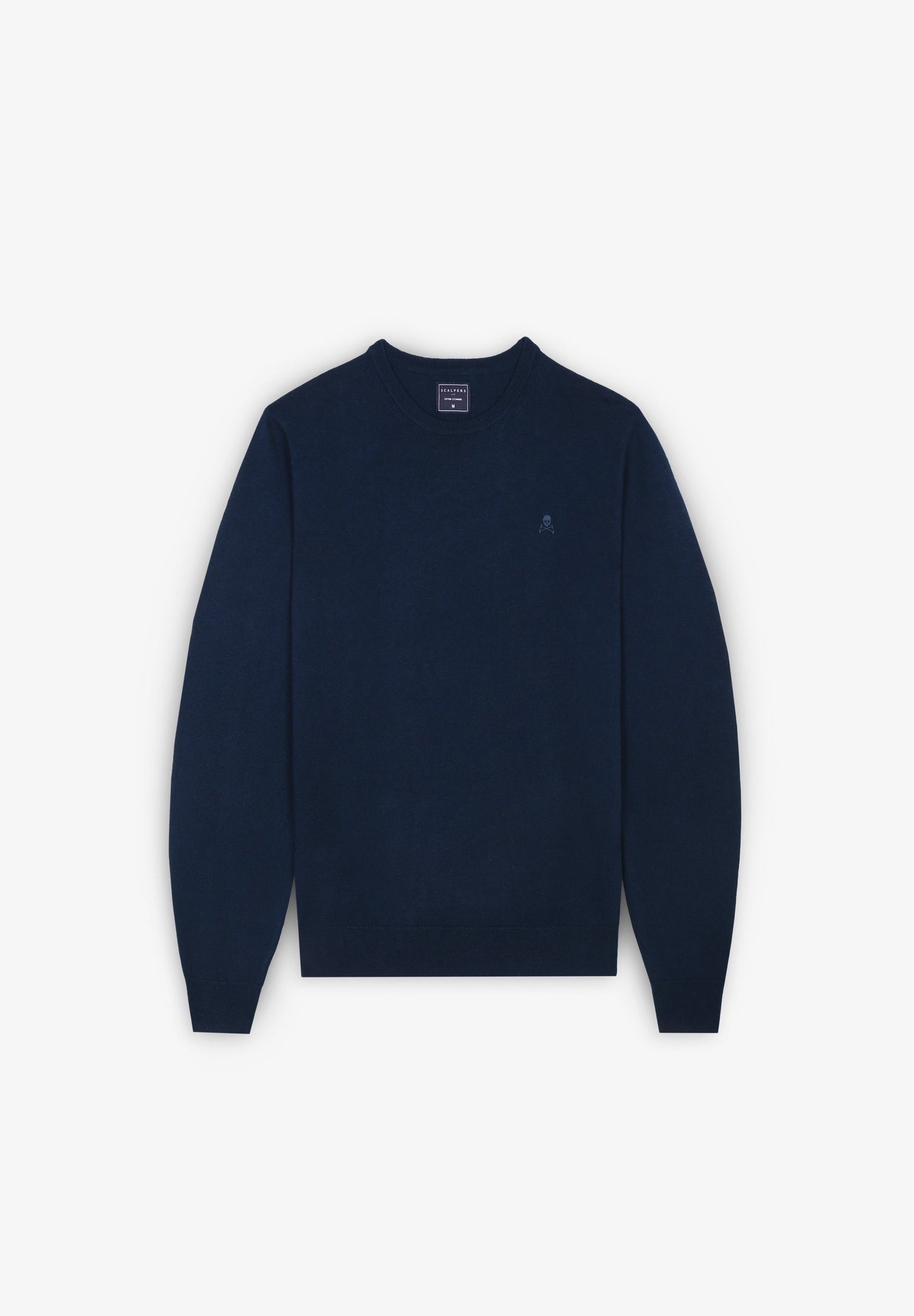 SWEATER DE GOLA REDONDA COM LOGÓTIPO