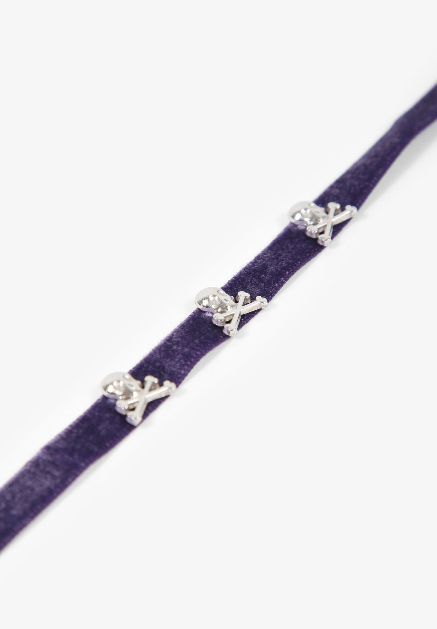 PULSEIRA DE VELUDO COM LOGÓTIPOS