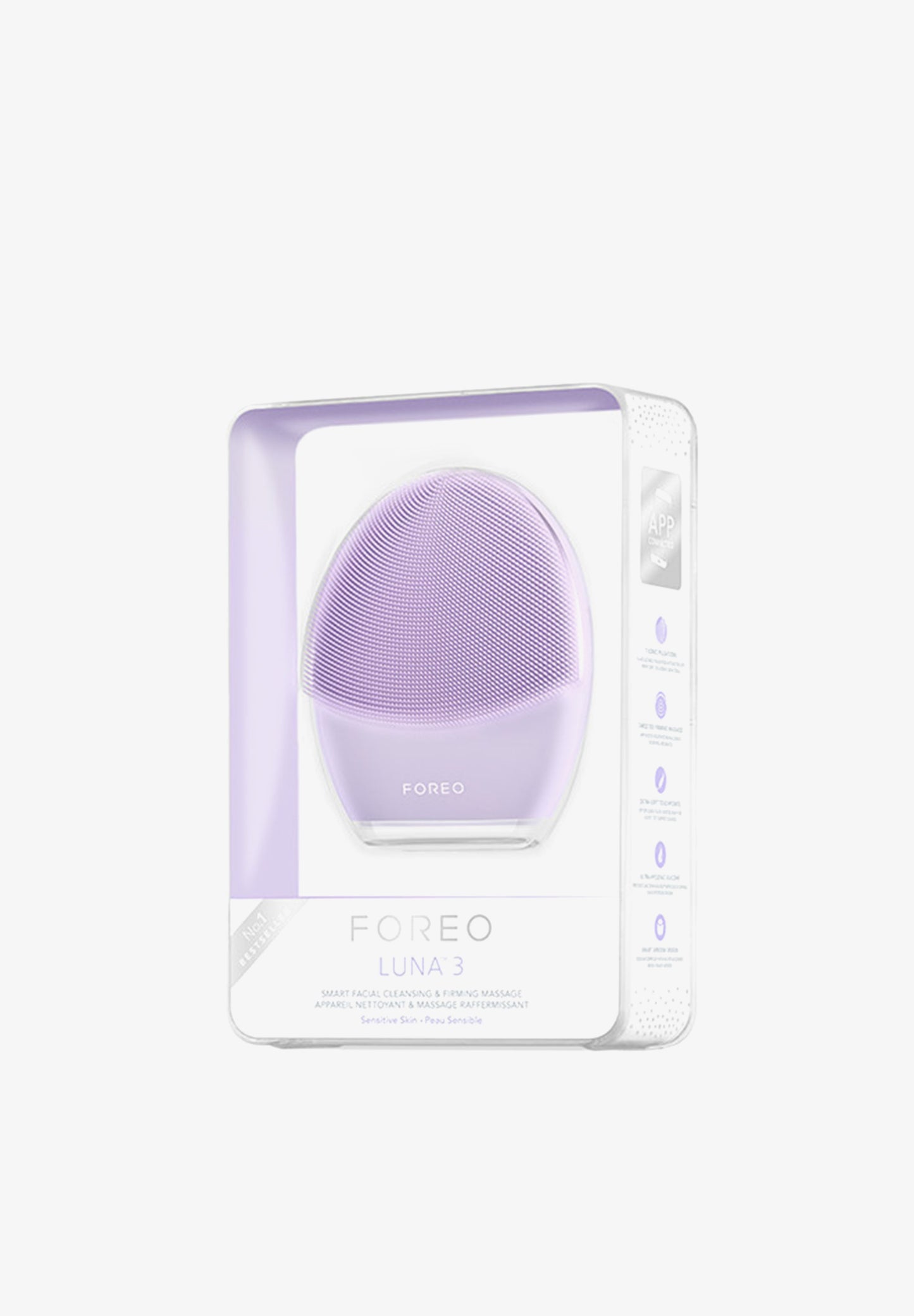 FOREO | DISPOSITIVO DE LIMPEZA FACIAL LUNA 3 SENSITIVE