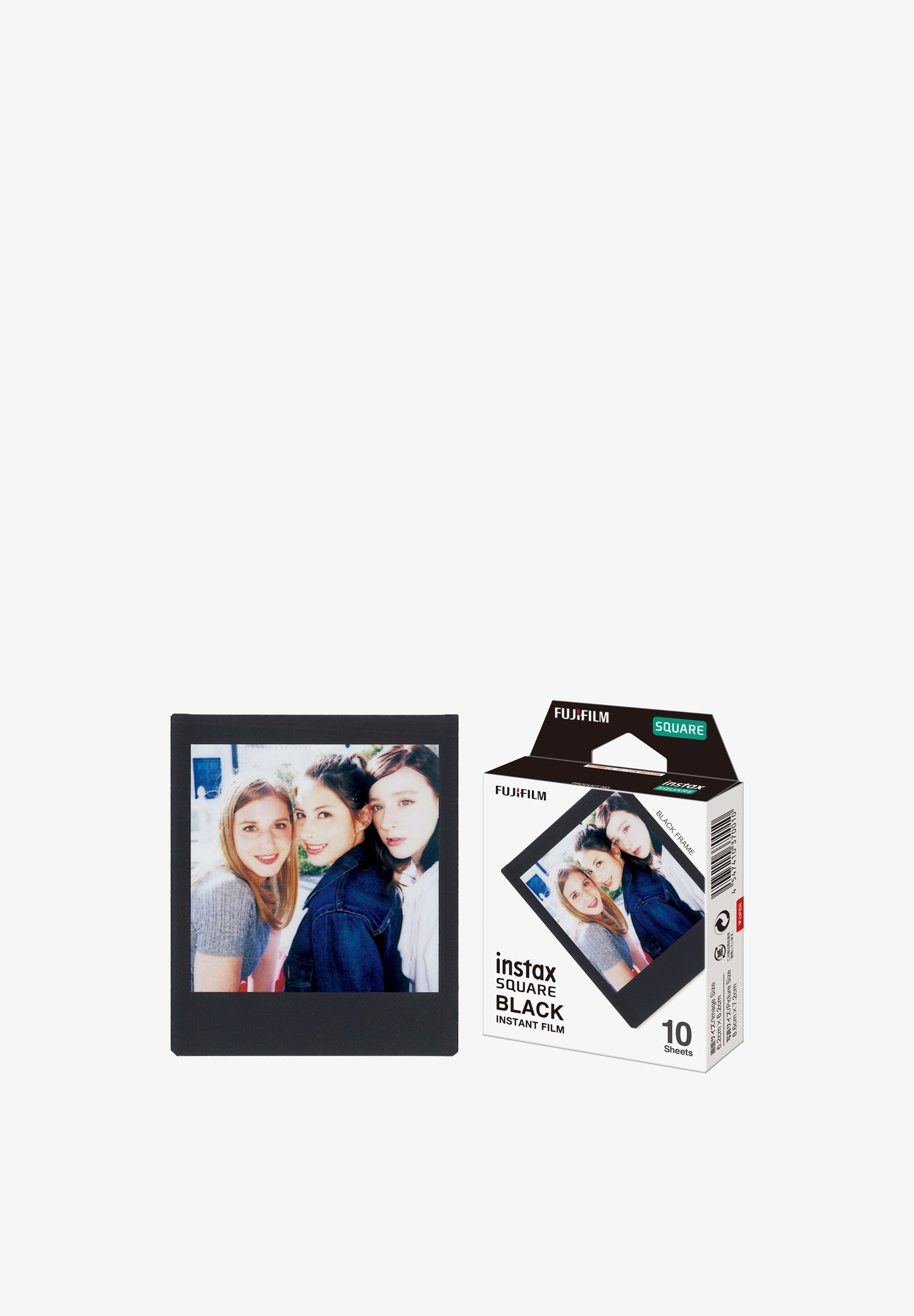 INSTAX | FILME INSTAX SQUARE BLACK FRAME x10
