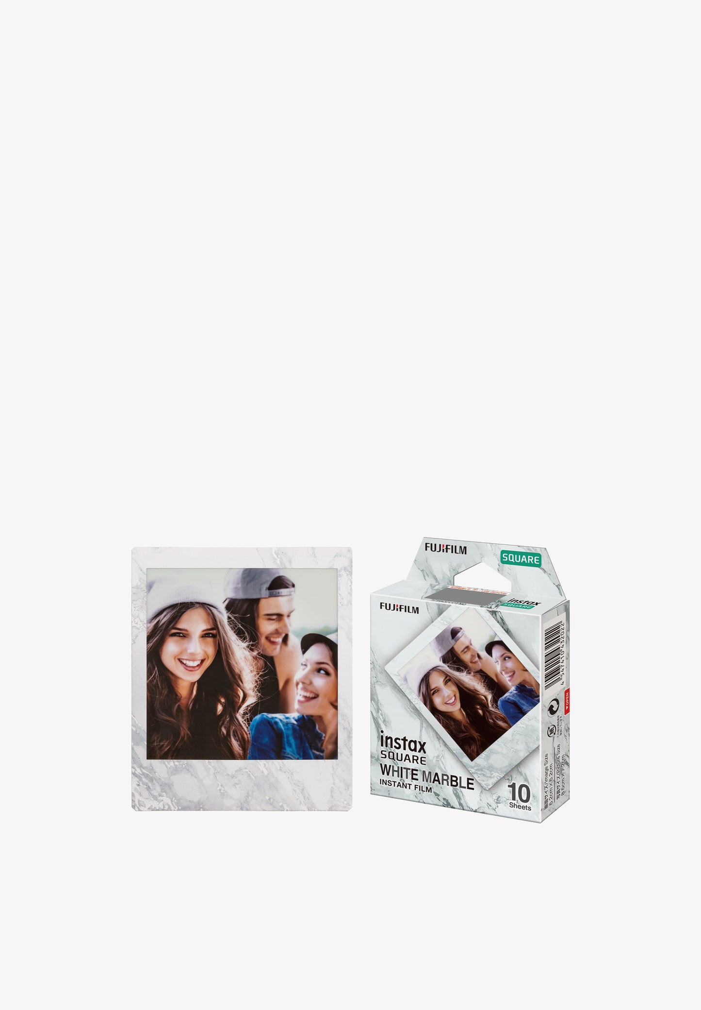 INSTAX | FILME INSTAX SQUARE WHITE MARBLE x10