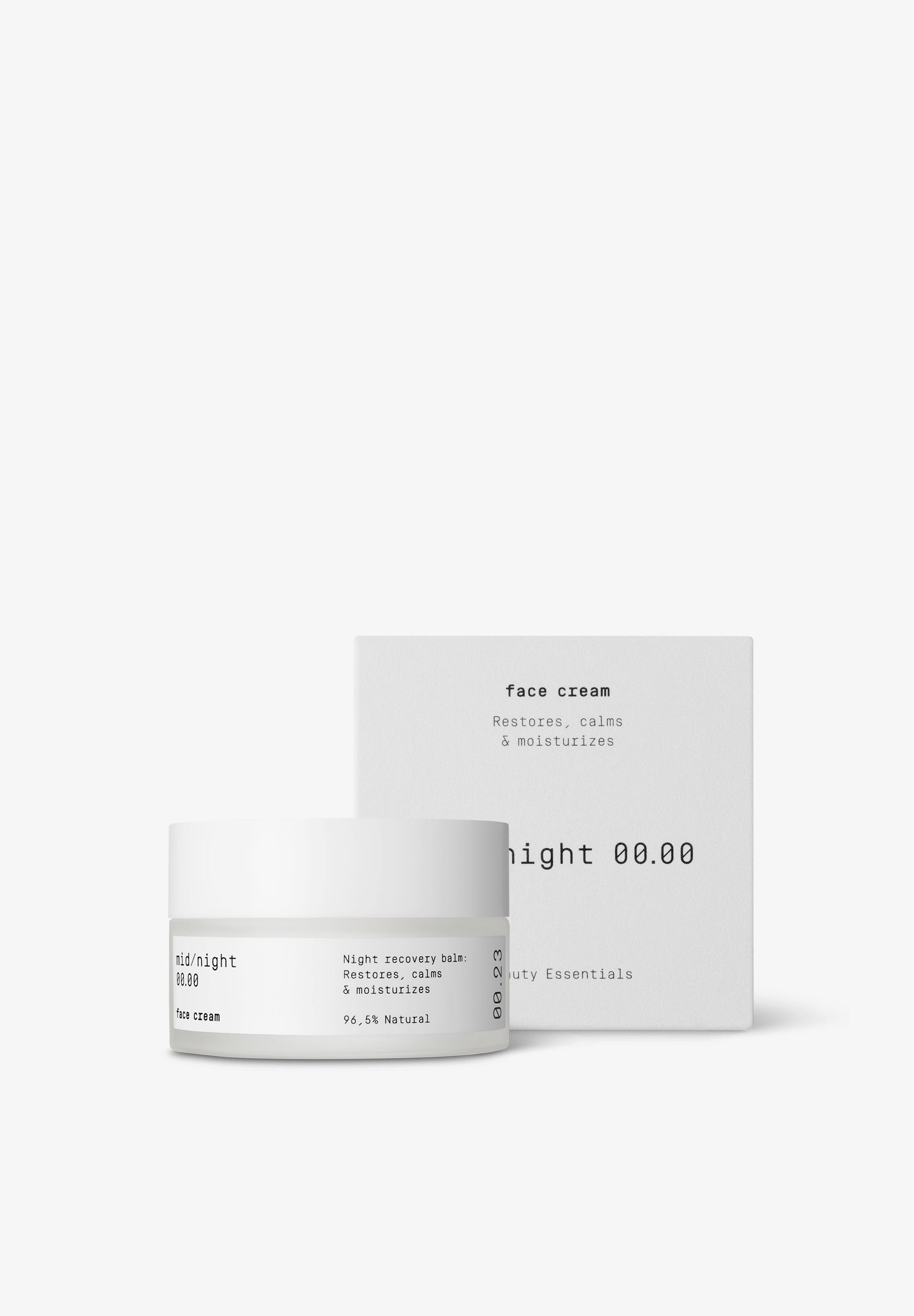 MIDNIGHT | CREME FACIAL DE NOITE 00.23