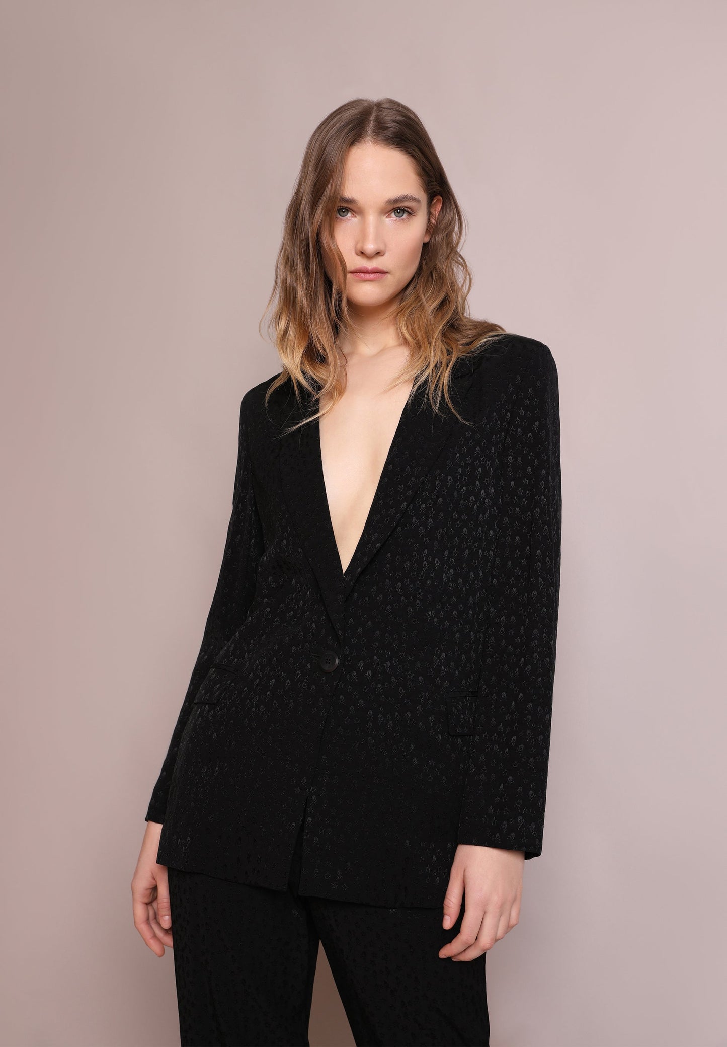 BLAZER LOGÓTIPO E ESTRELAS