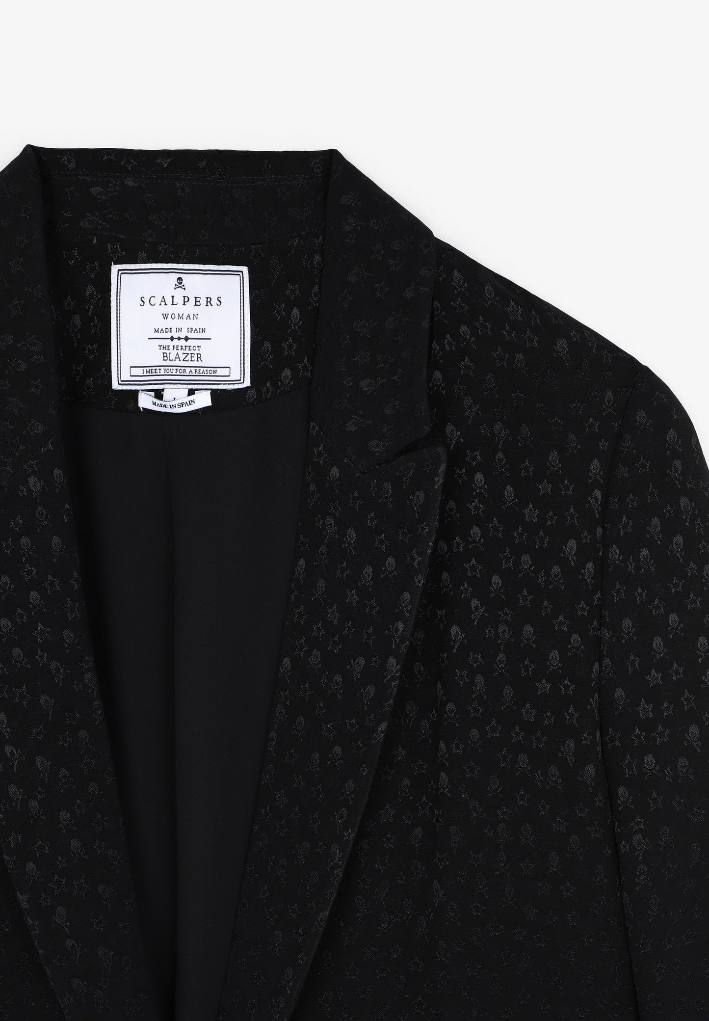 BLAZER LOGÓTIPO E ESTRELAS