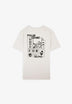 T-SHIRT COM ILUSTRAÇÃO ATRÁS DE POLAR SOUND