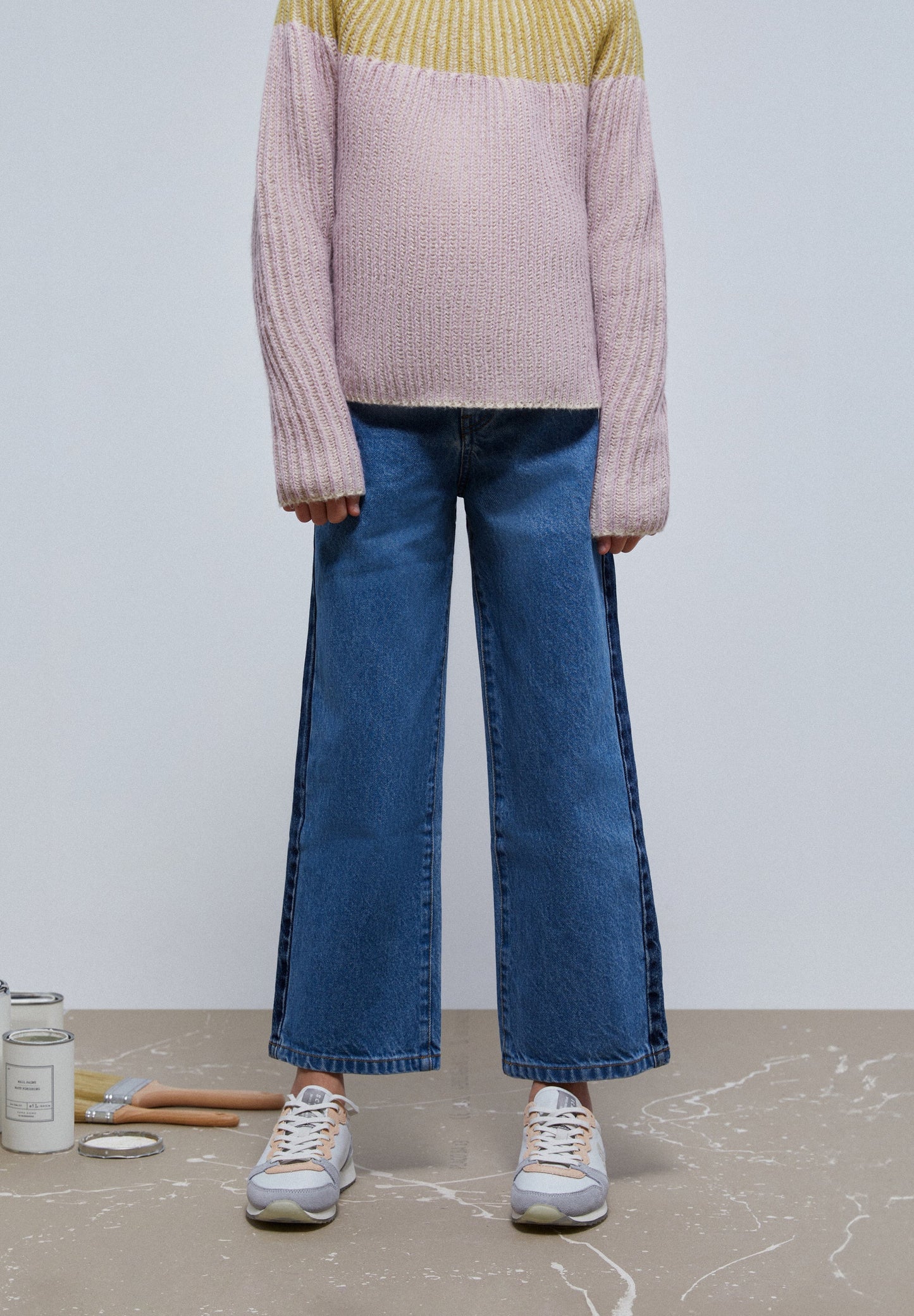 JEANS BICOLORES