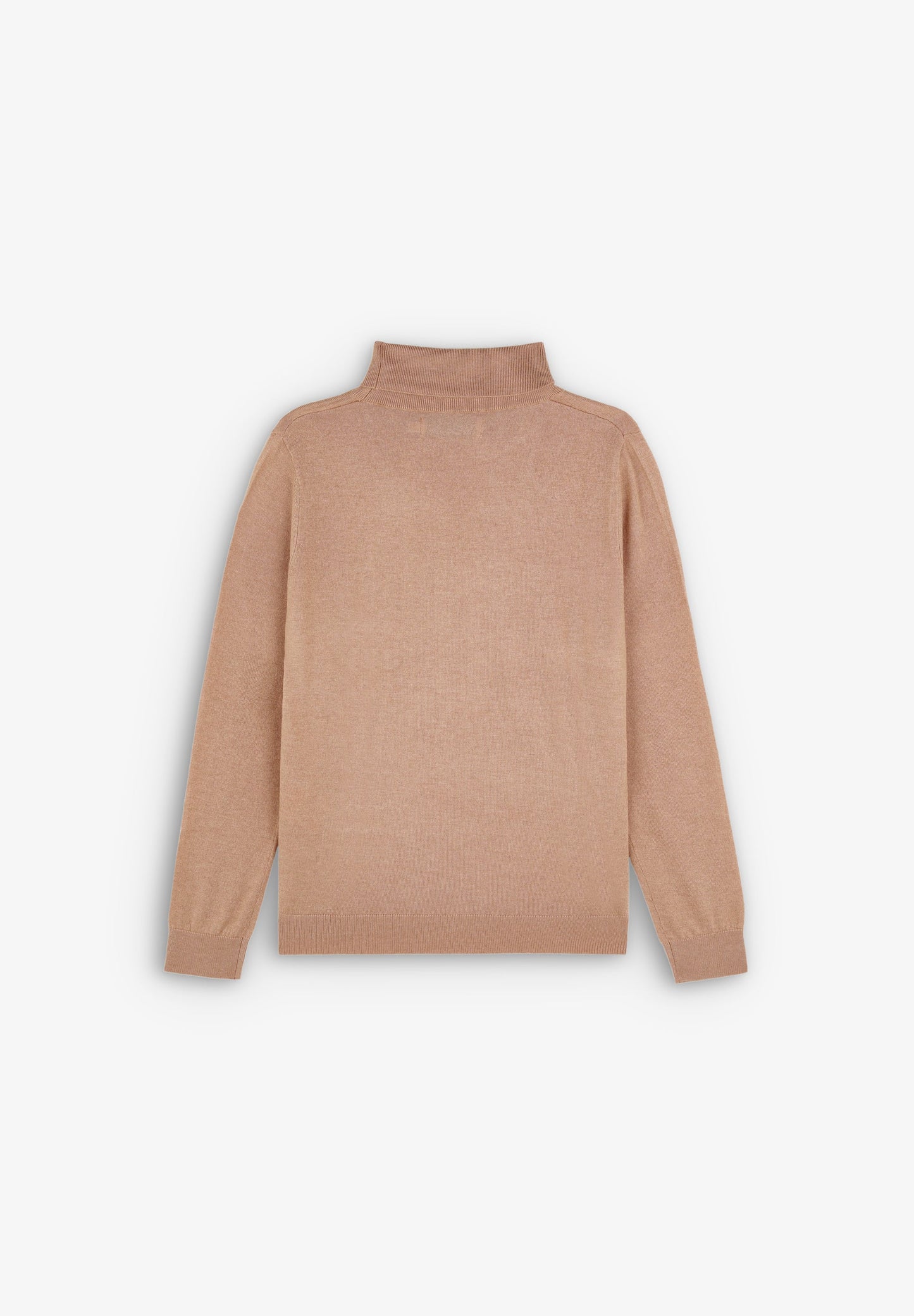 SWEATER DE MALHA E GOLA ALTA