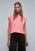T-SHIRT COM SKULL DE FIO METALIZADO