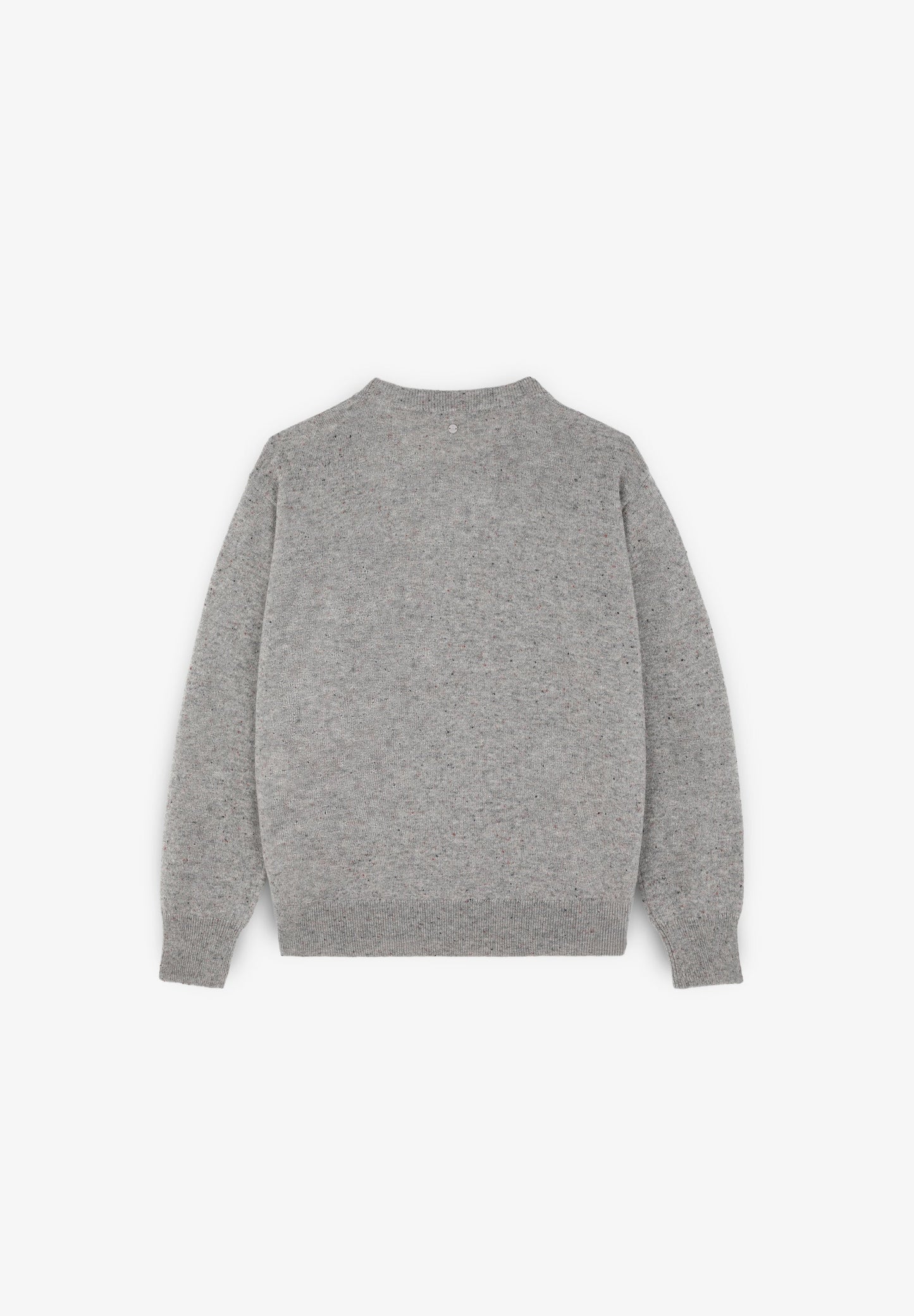 SWEATER EM CAXEMIRA COM DECOTE REDONDO