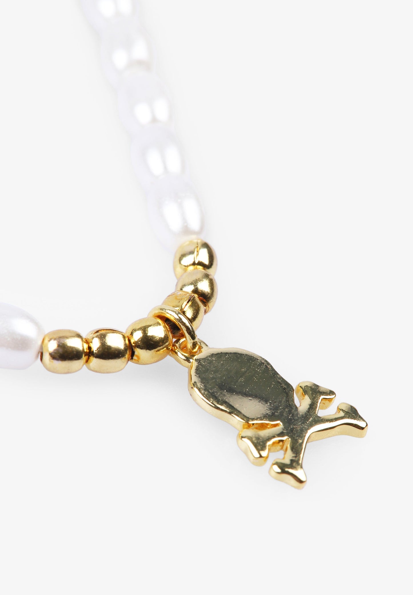 COLAR DE MISSANGAS COM SKULL