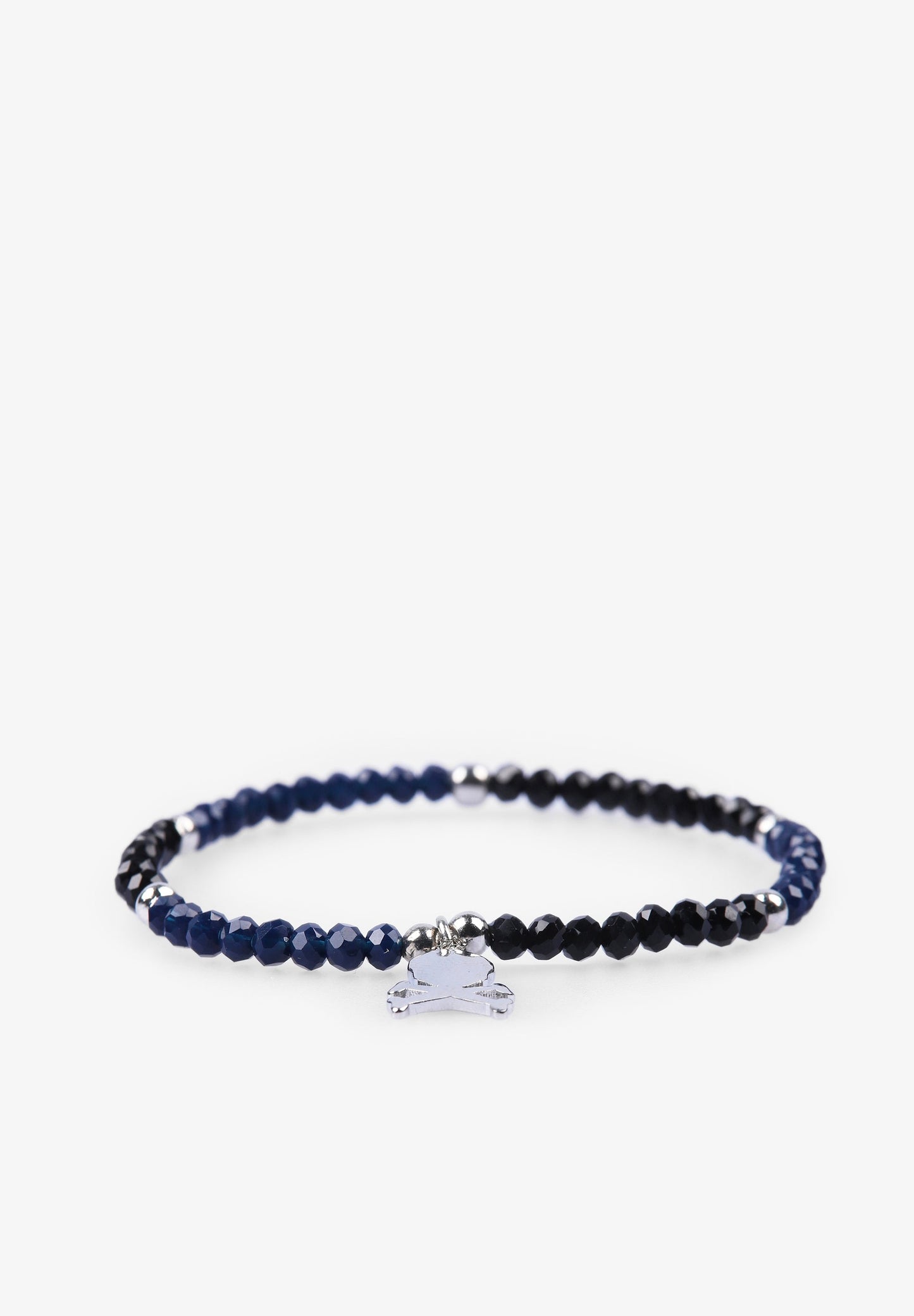 PULSEIRA DE MISSANGAS COM SKULL