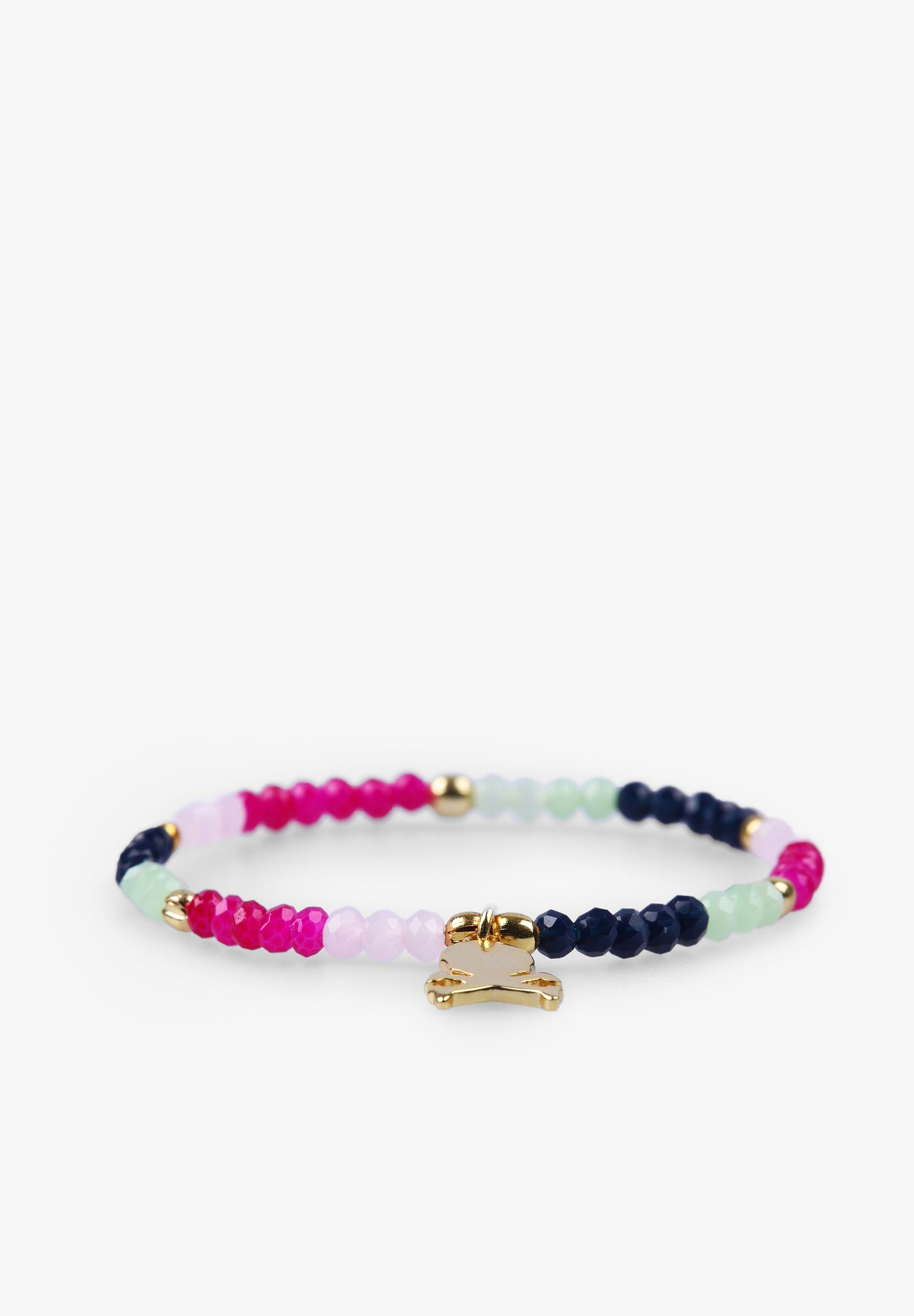 PULSEIRA DE MISSANGAS COM SKULL