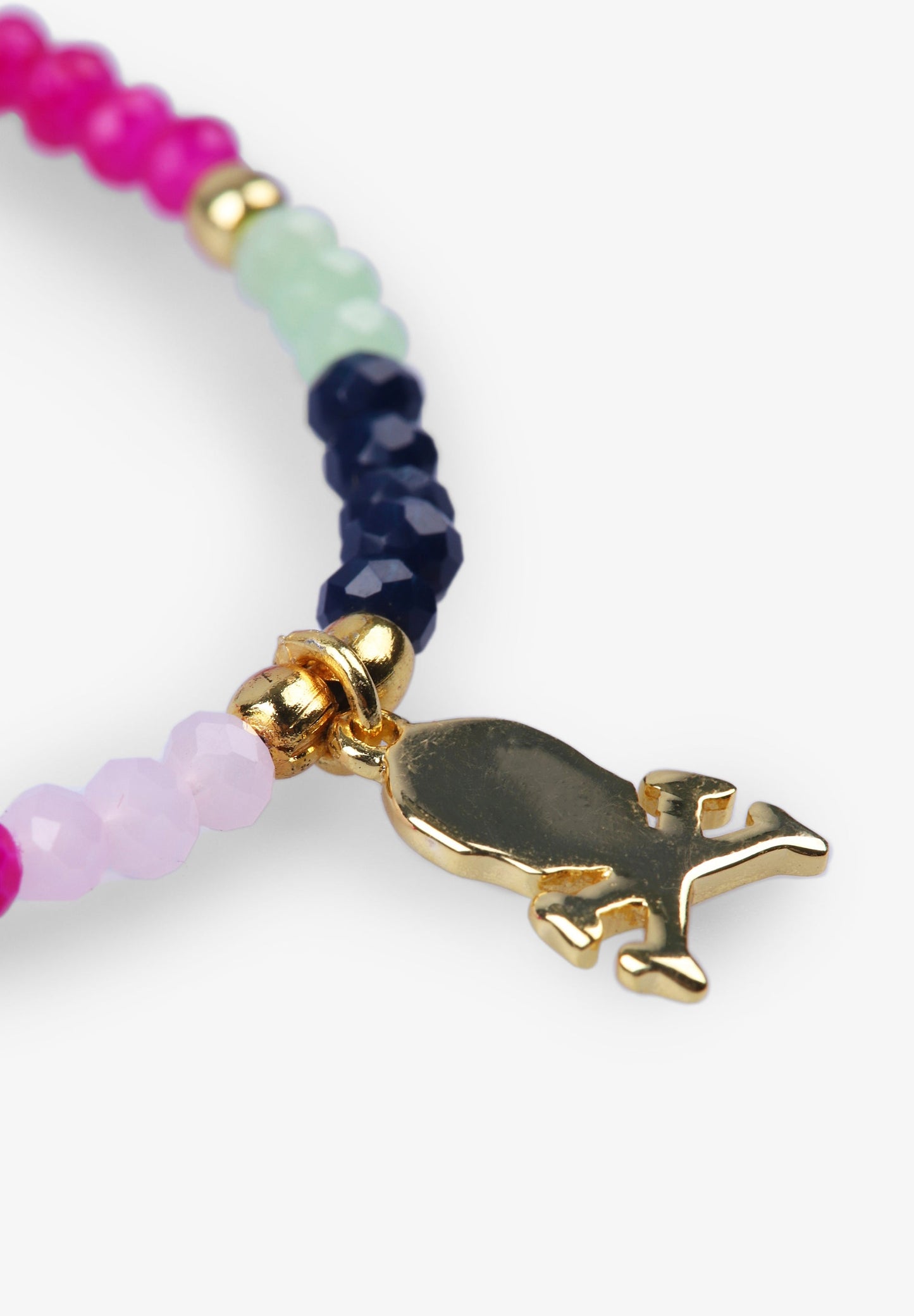PULSEIRA DE MISSANGAS COM SKULL