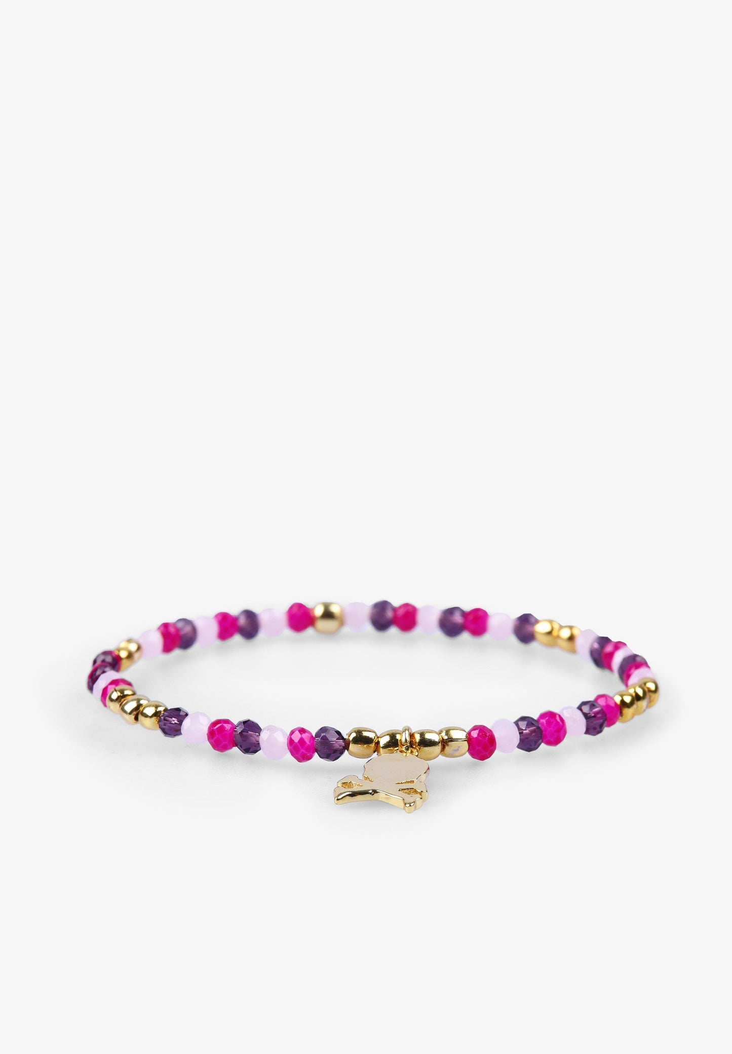 PULSEIRA DE MISSANGAS COM SKULL