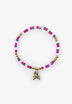 PULSEIRA DE MISSANGAS COM SKULL