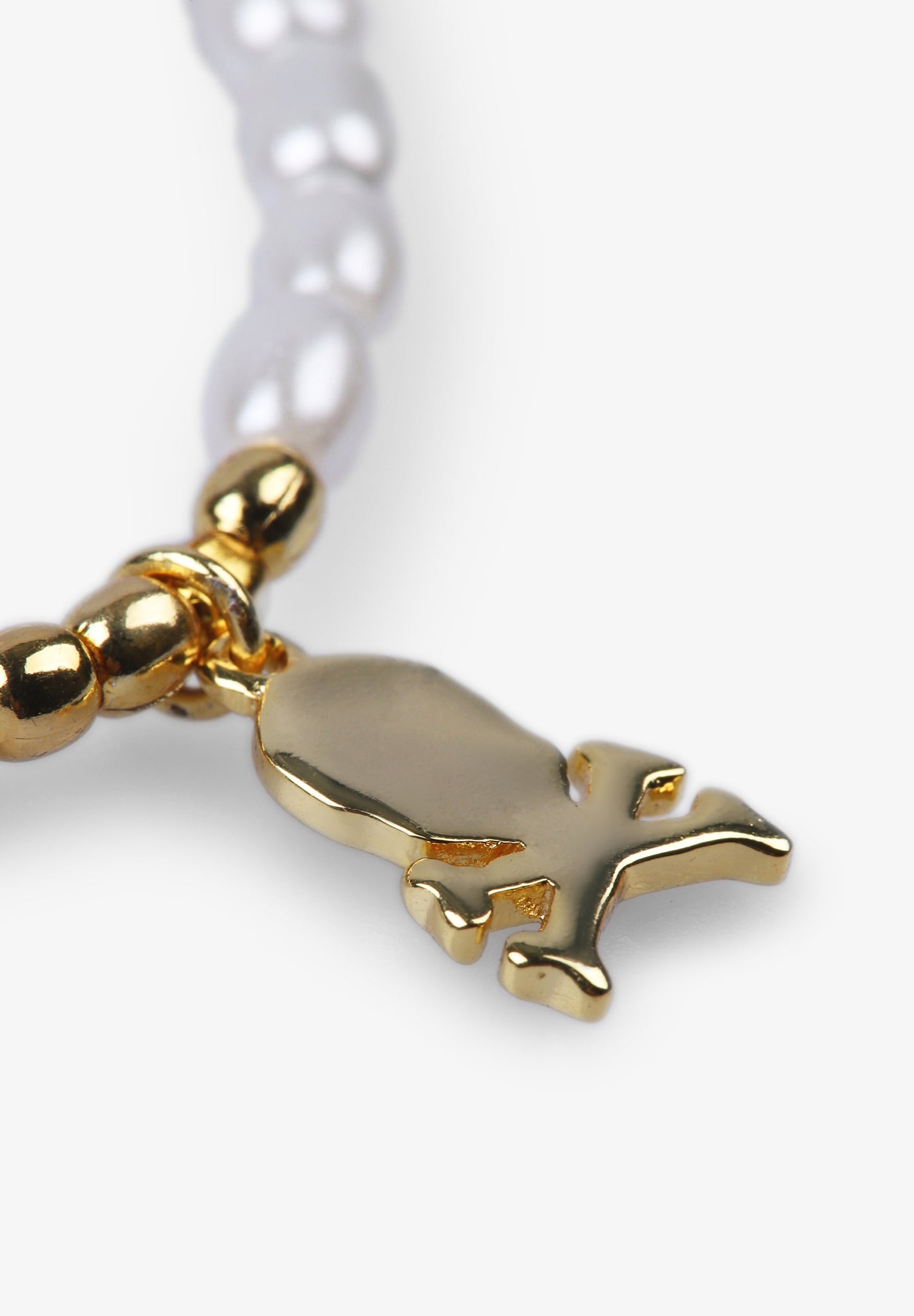 PULSEIRA DE MISSANGAS COM SKULL