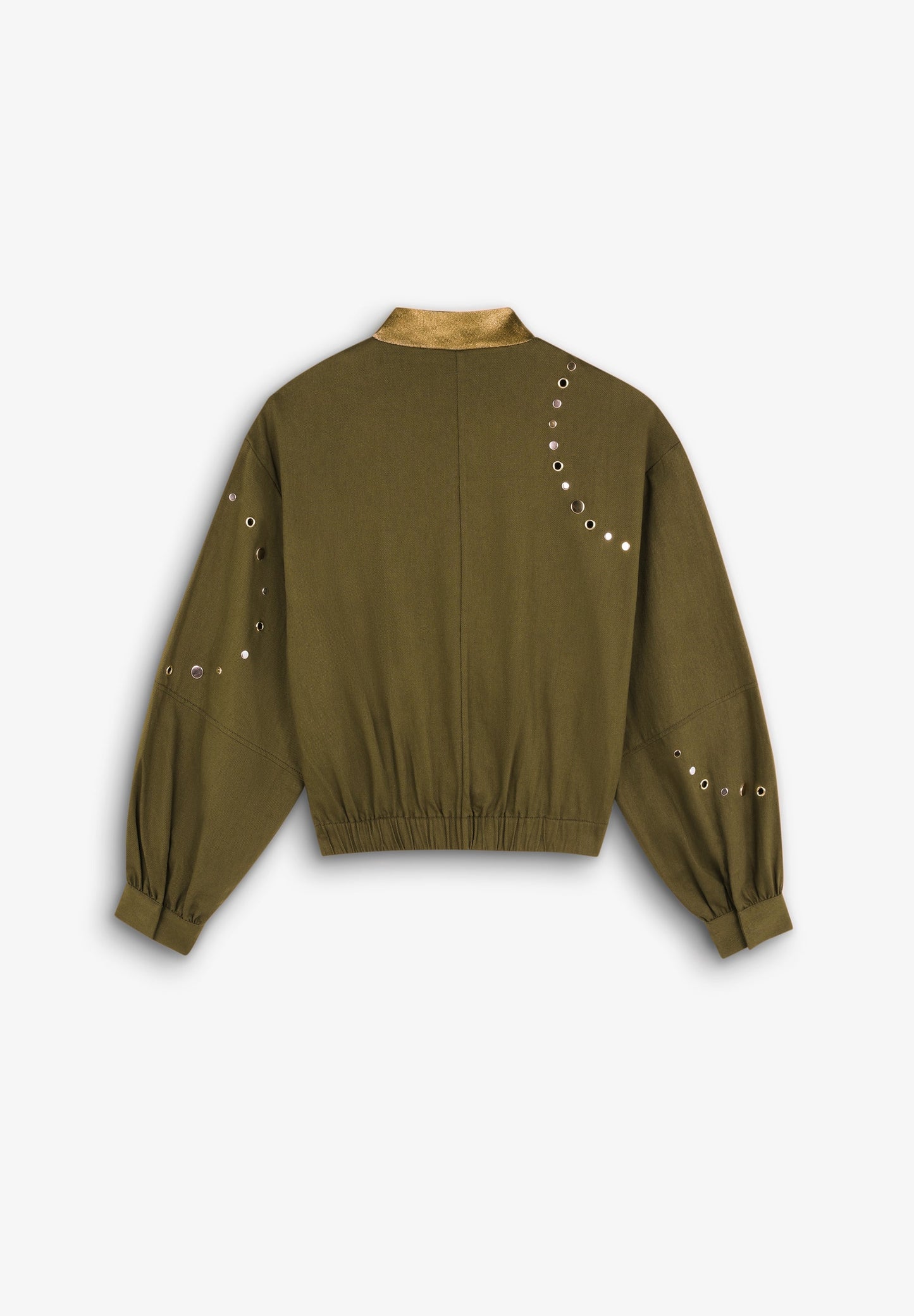 CARDIGAN BOMBER COM TACHAS