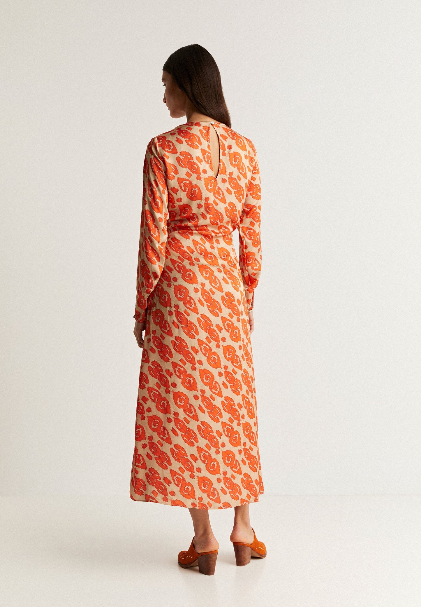VESTIDO MIDI ÉTNICO NÓ