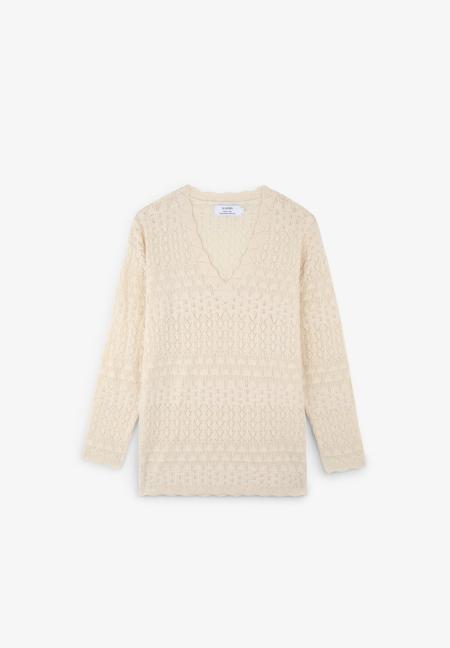 SWEATER EM CROCHÉ