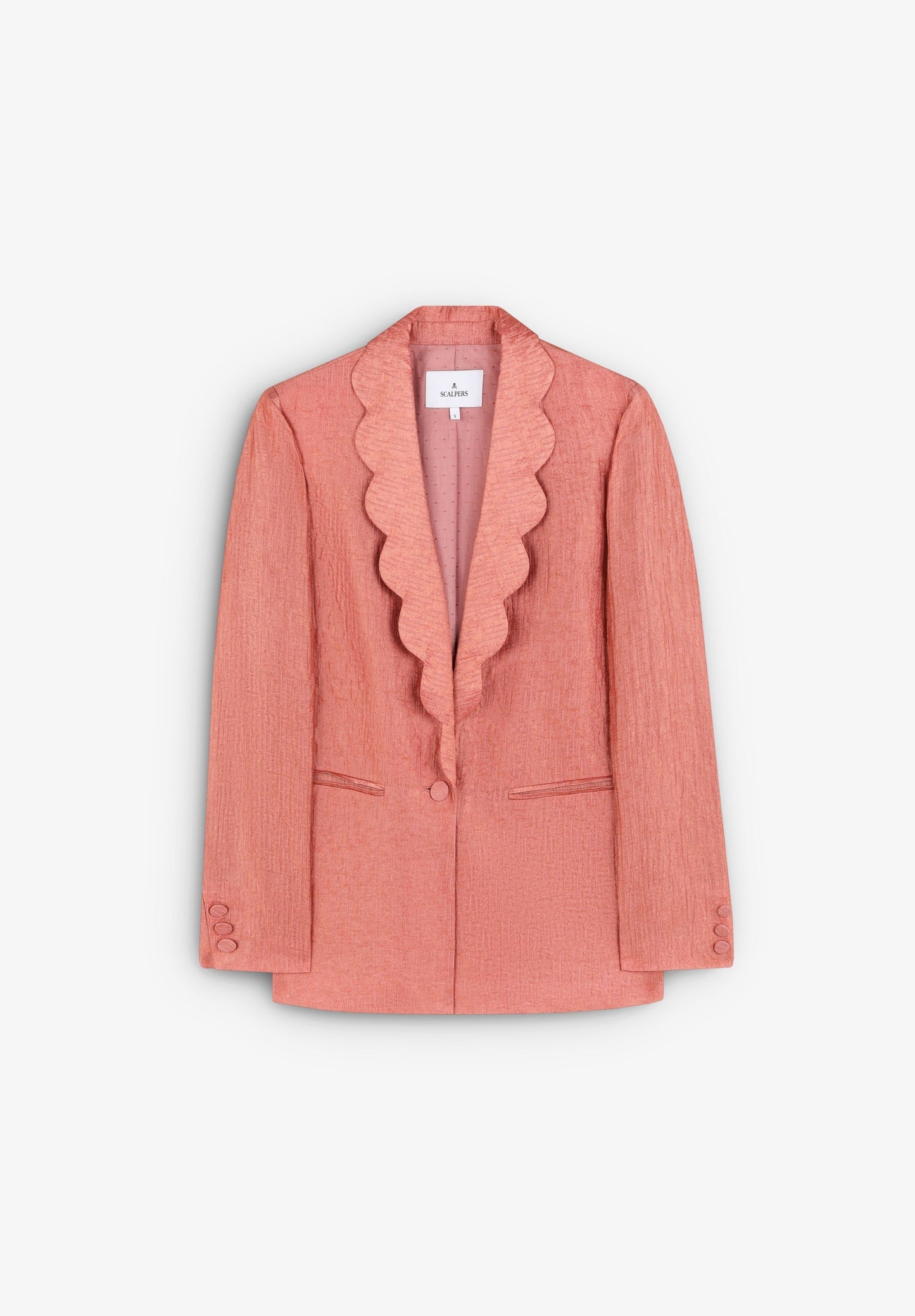 BLAZER DETALHE LAPELAS ONDAS