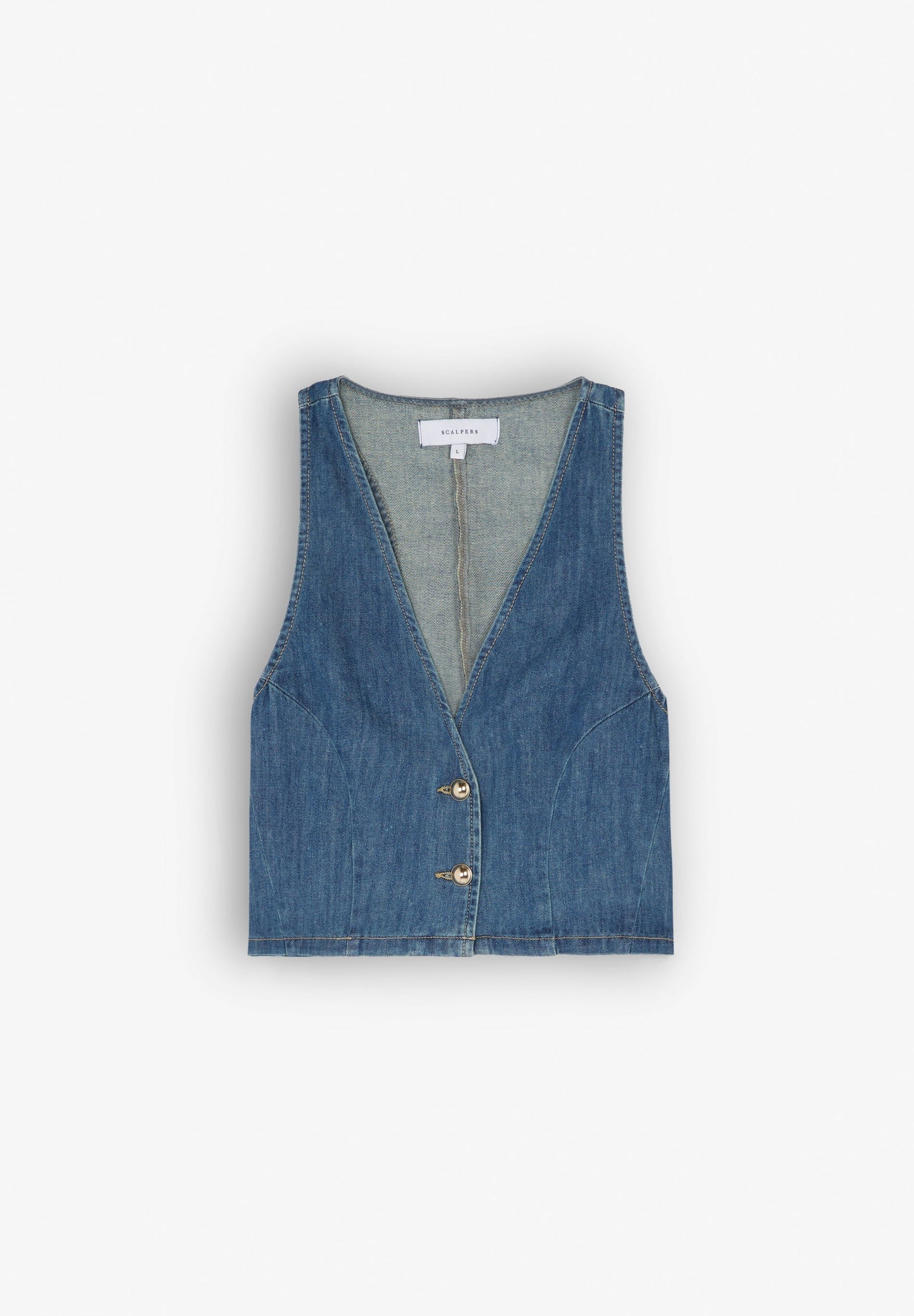 COLETE DENIM CROPPED