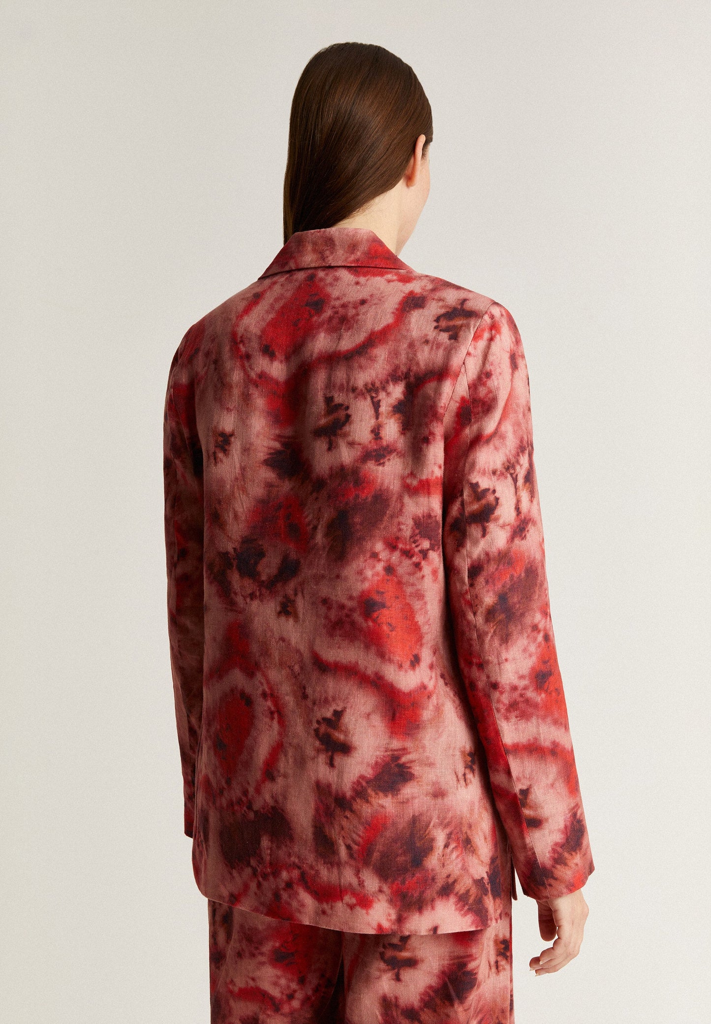 BLAZER DE LINHO TIE DYE