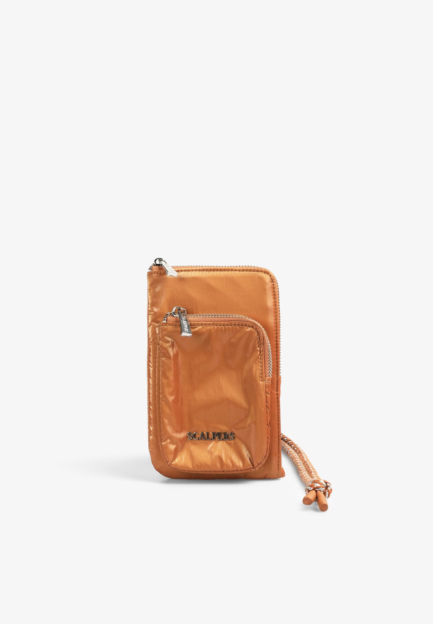 MINIBOLSA PARA TELEMÓVEL METALIZADA COM BOLSO