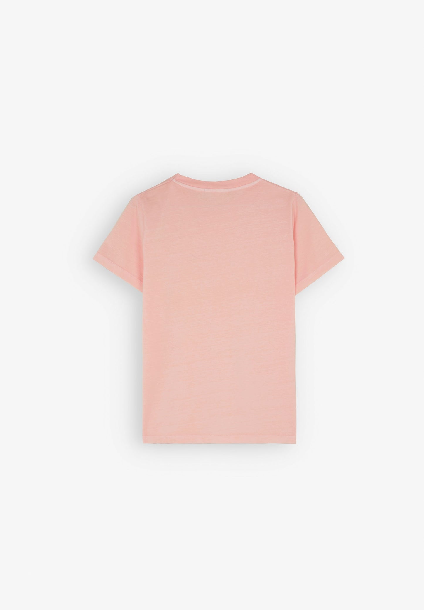 T-SHIRT COM LOGÓTIPO BORDADO NO TOM