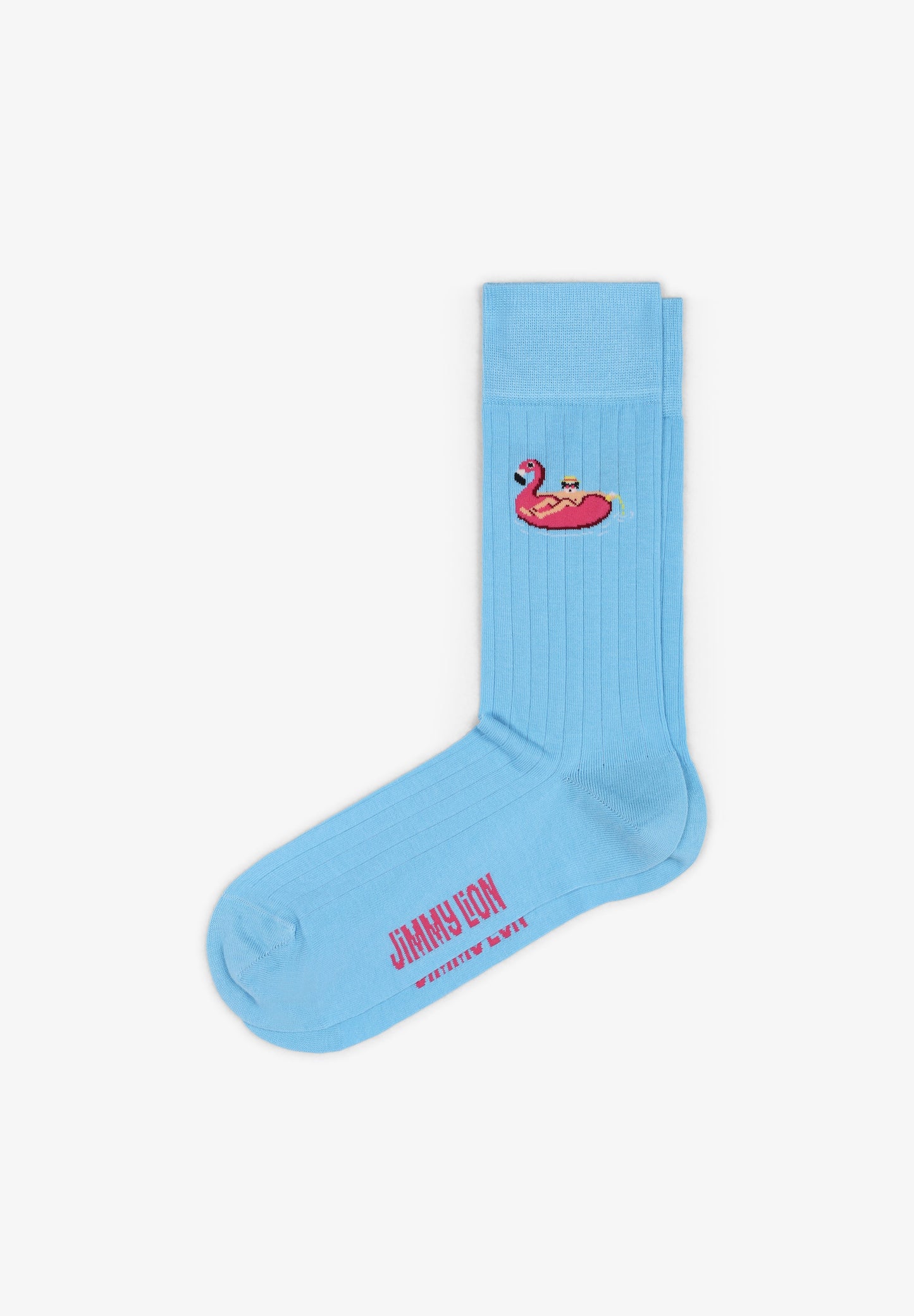 JIMMY LION | CALCETINES RIBBED FLAMINGO
