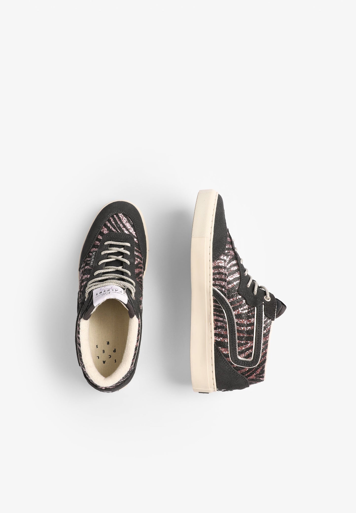 SAPATILHAS ESTAMPADO ANIMAL GLITTER