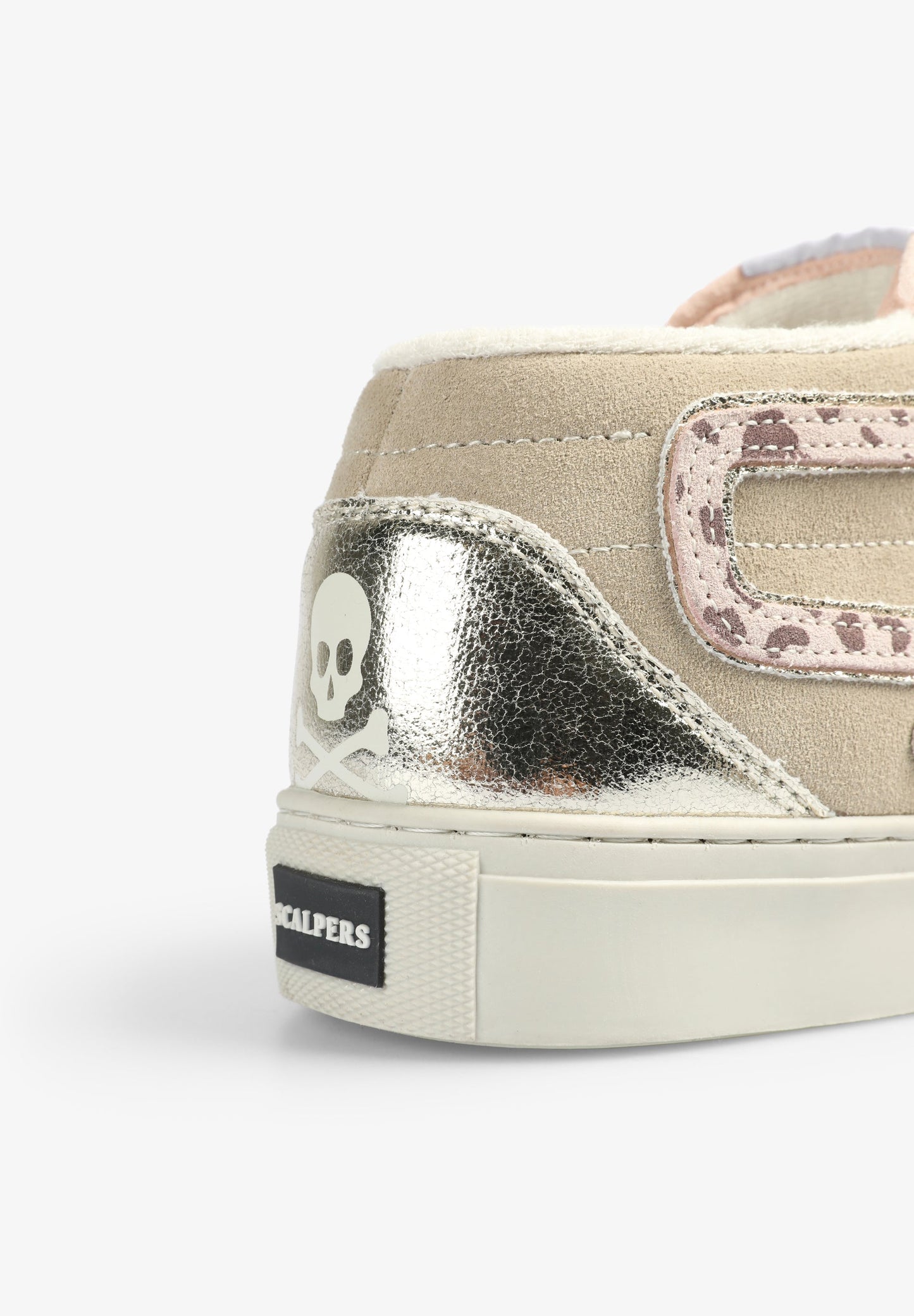 SAPATILHAS ESTAMPADO ANIMAL PORMENOR METALIZADO