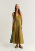 VESTIDO SLIP FRANZIDOS