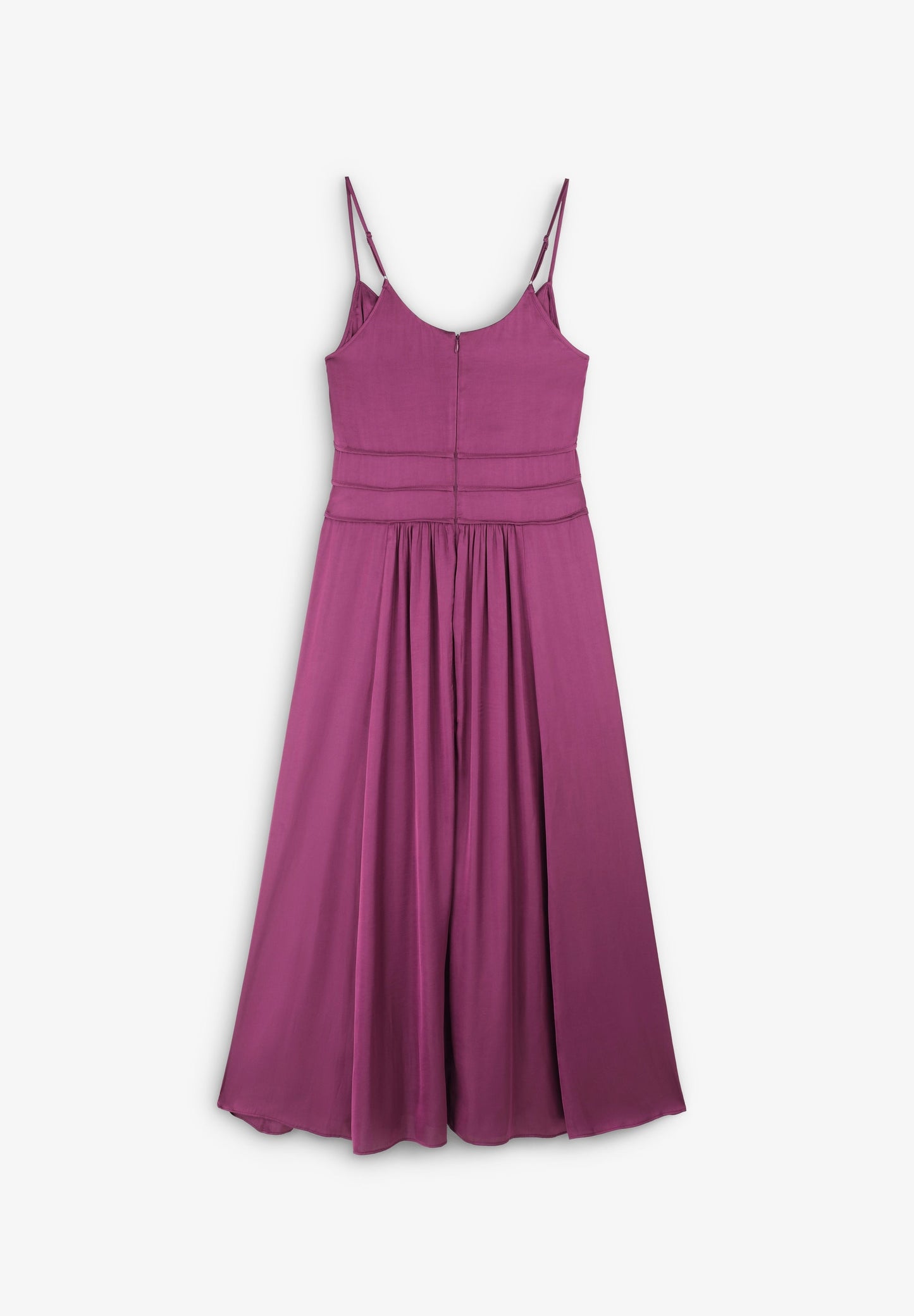 VESTIDO SLIP FRANZIDOS