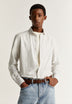 CAMISA DE RISCAS COM SKULL PLACKET