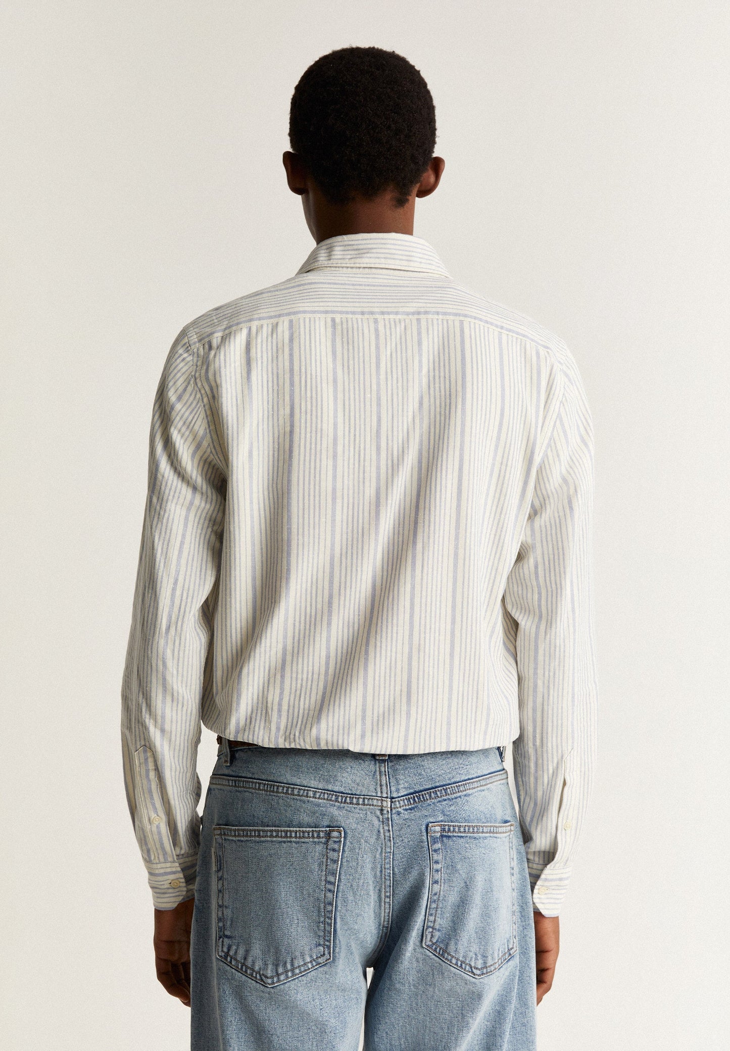 CAMISA DE RISCAS COM SKULL PLACKET