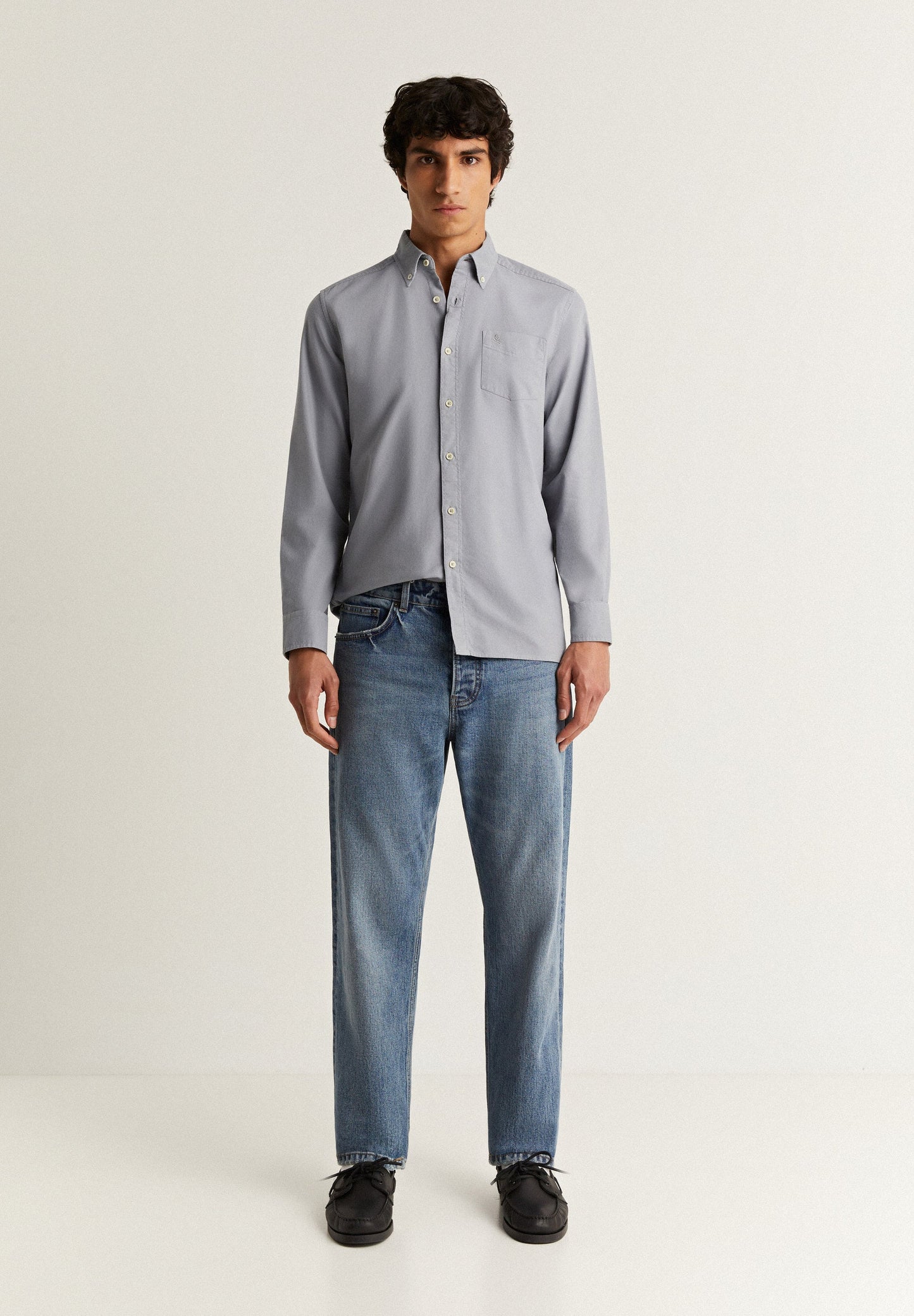 CAMISA SKULL DECOTE DE BOTÕES