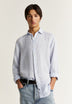 CAMISA DE LINHO ÀS RISCAS