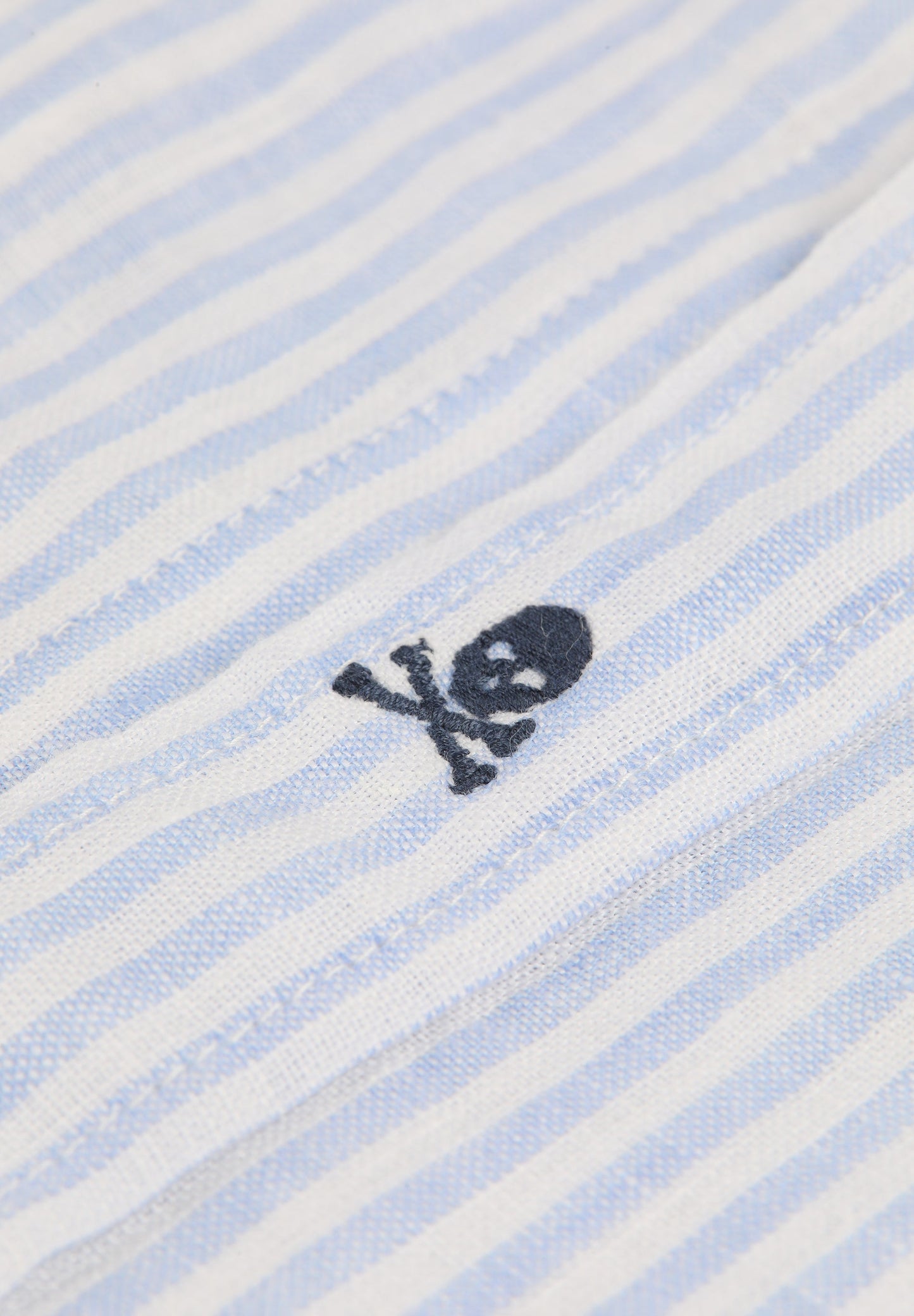 CAMISA DE LINHO ÀS RISCAS