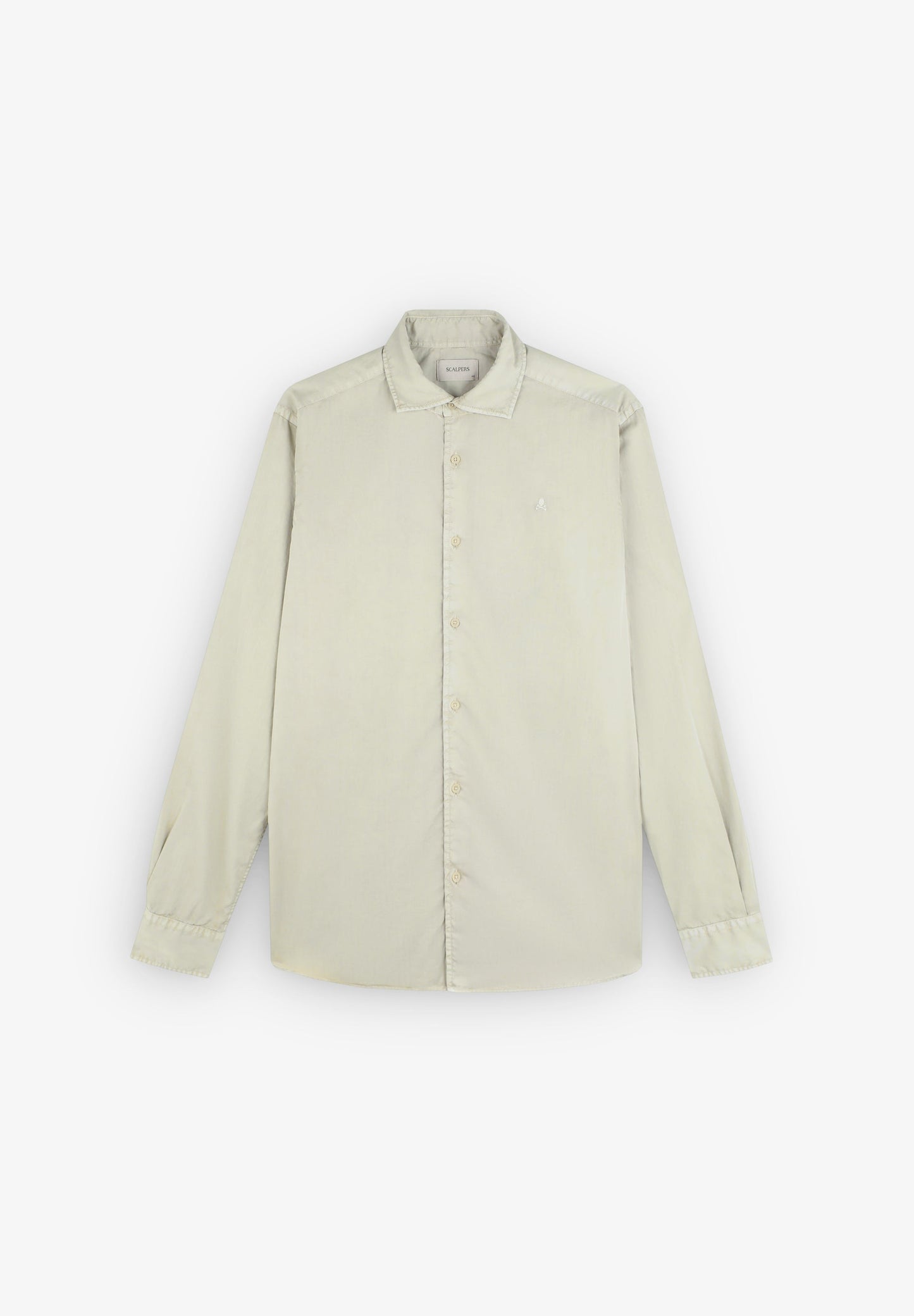 CAMISA COM LOGÓTIPO BORDADO NO TOM