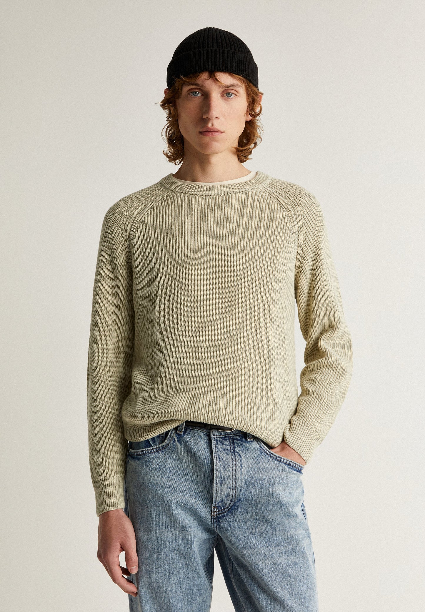 SWEATER EM PONTO PÉROLA