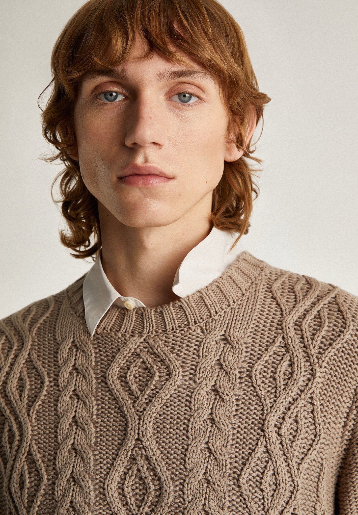 SWEATER PORMENORES DE MALHA DE CABO