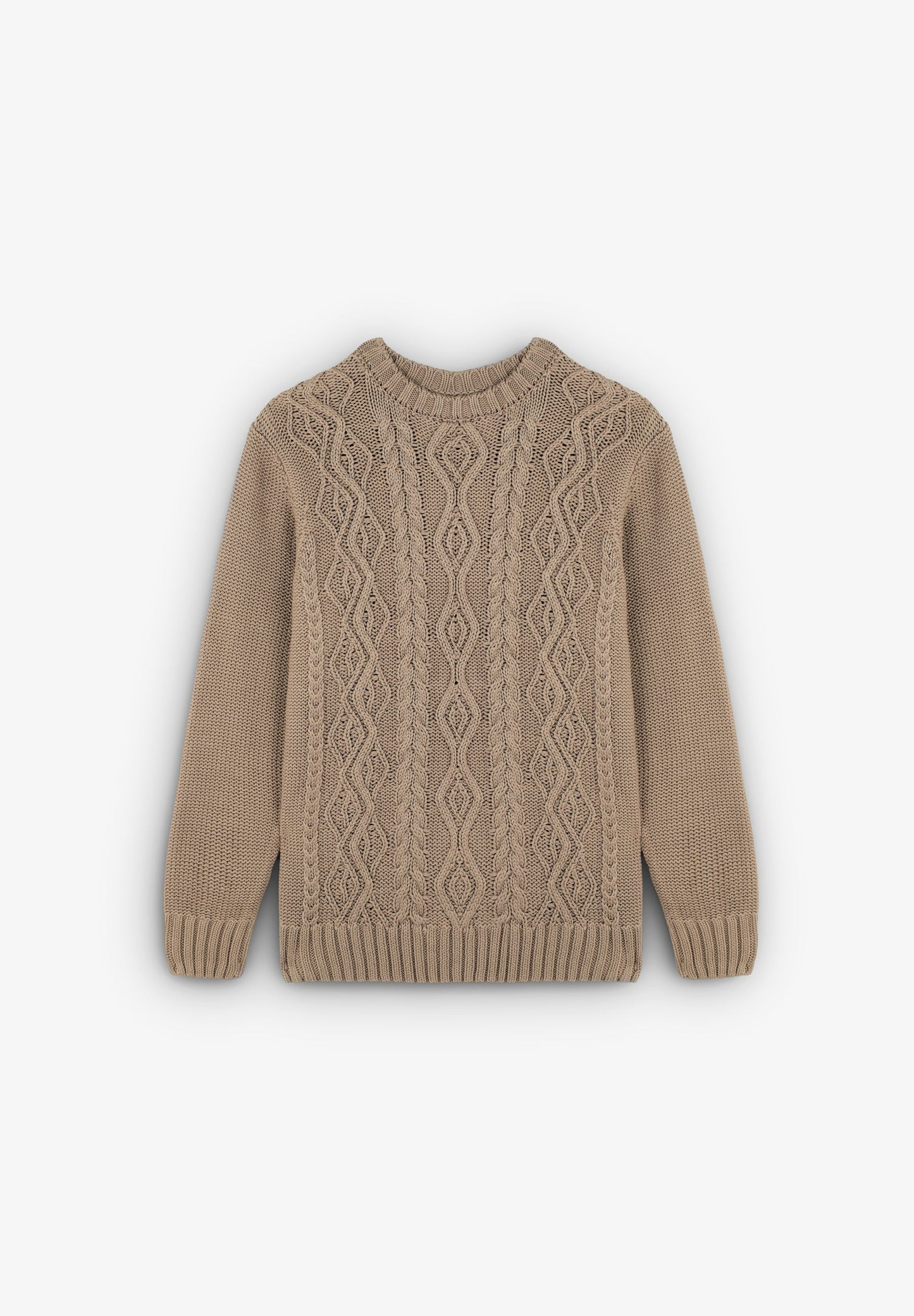 SWEATER PORMENORES DE MALHA DE CABO
