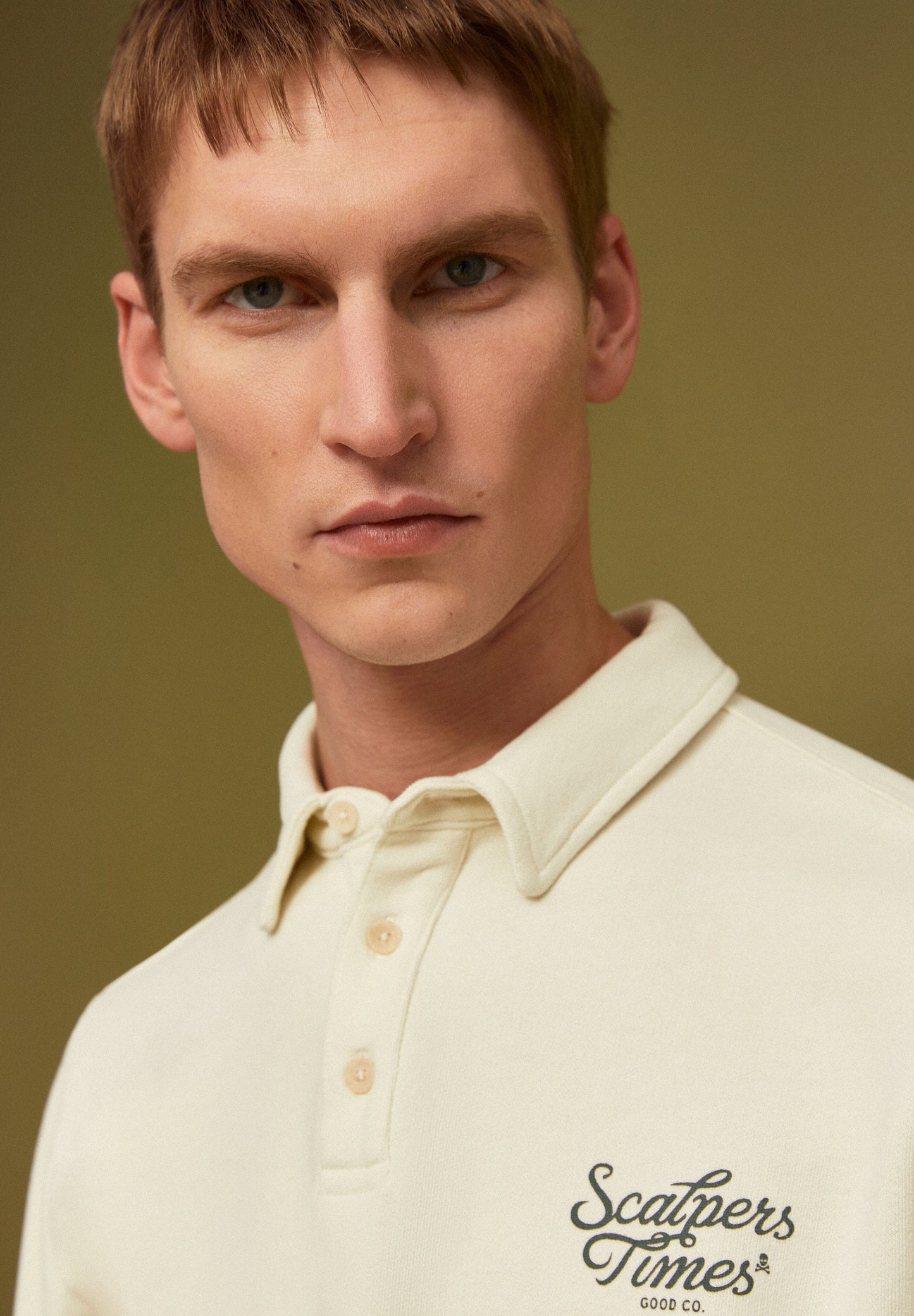 SWEATSHIRT COLARINHO DE POLO