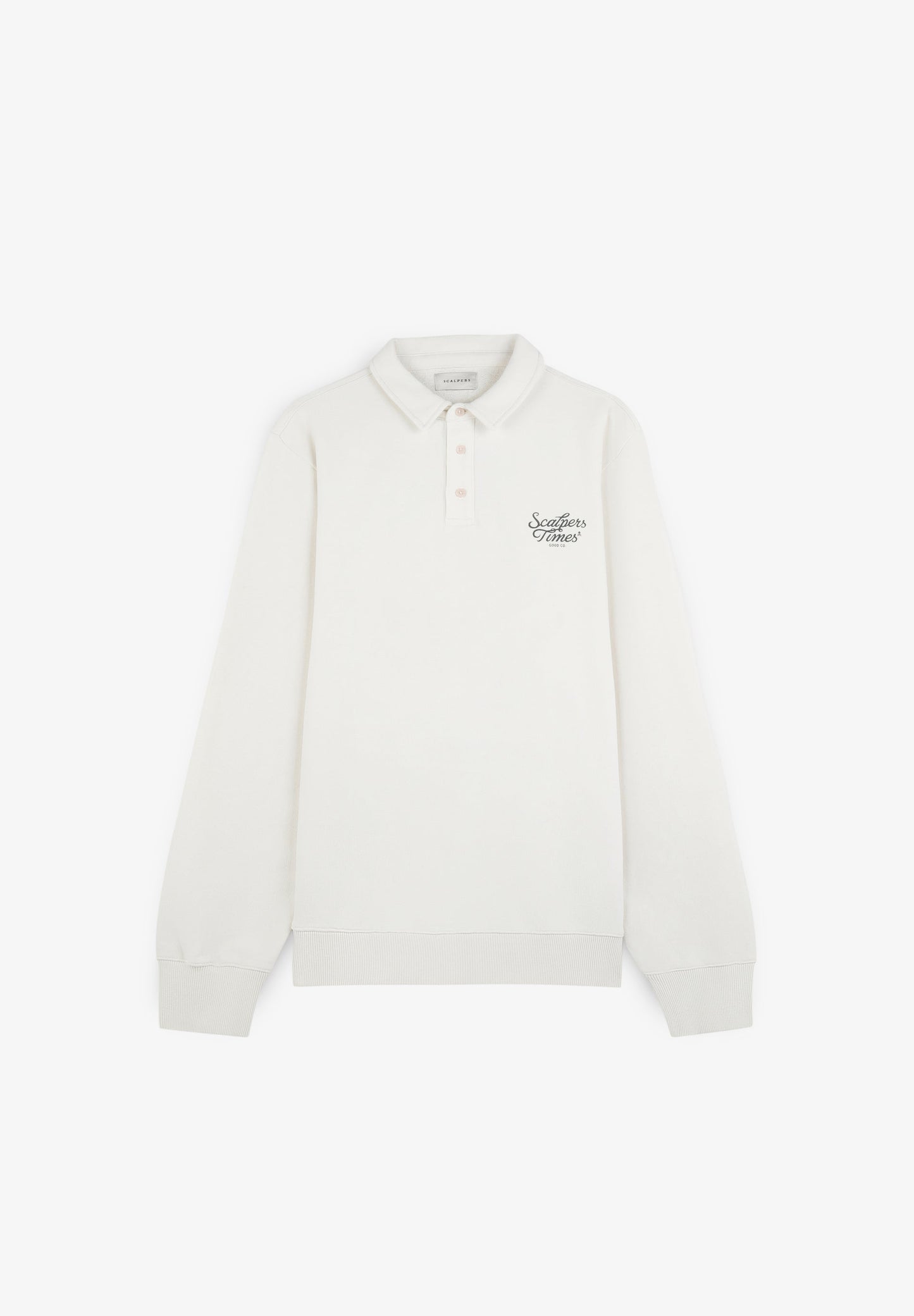 SWEATSHIRT COLARINHO DE POLO