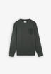 SWEATSHIRT RÚSTICA PADRÃO EFEITO BOLSO